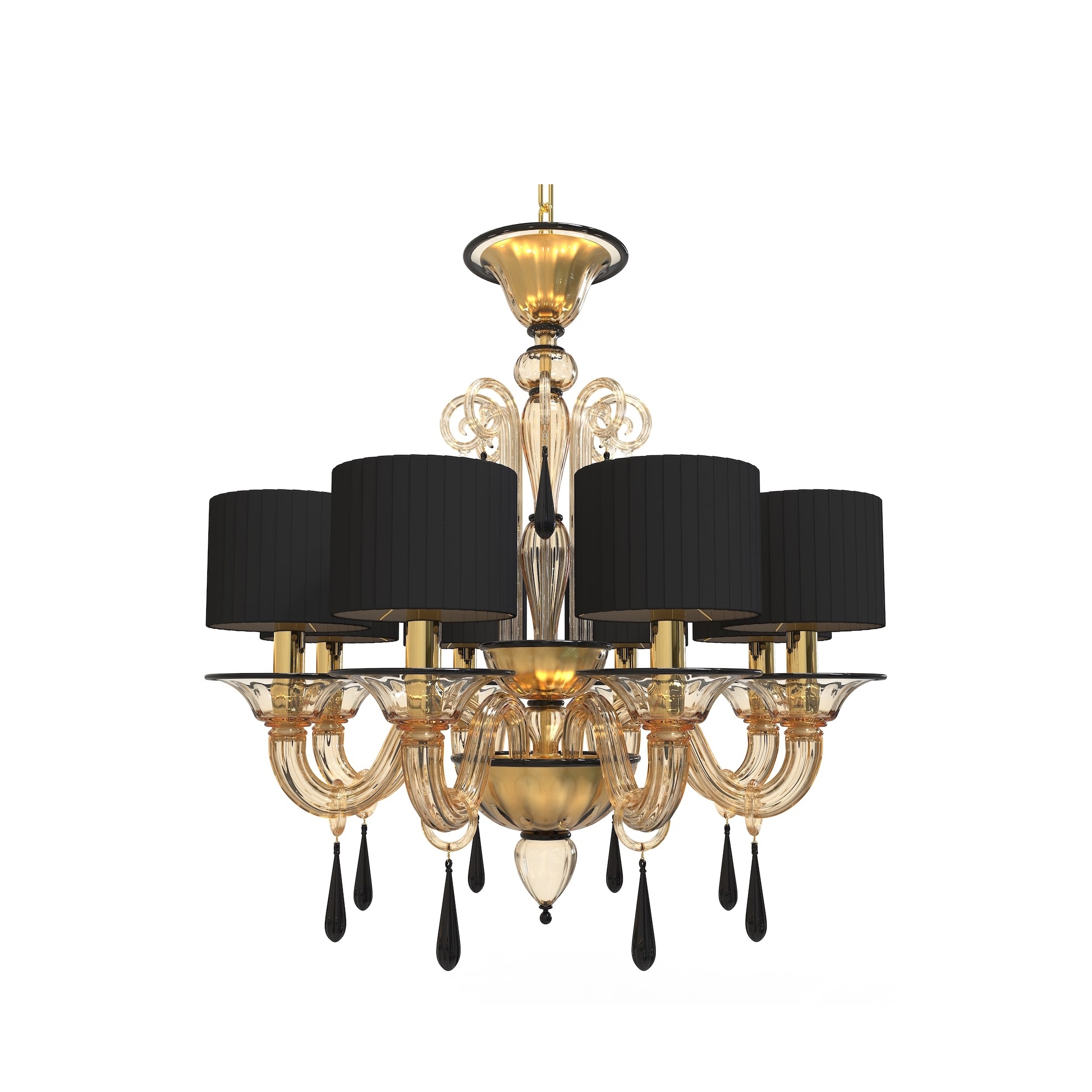 GIOTTO Murano Glass Chandelier