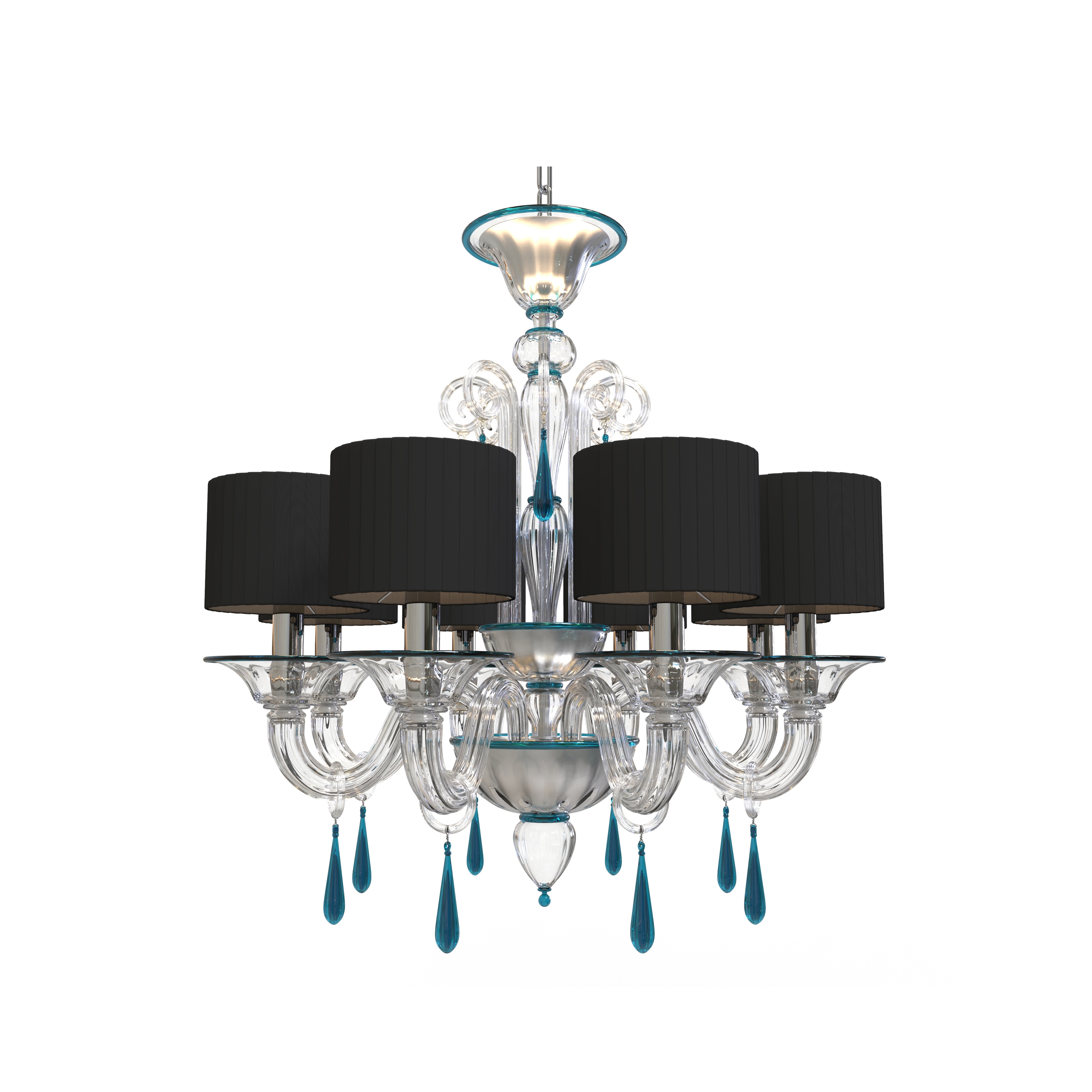 GIOTTO Murano Glass Chandelier