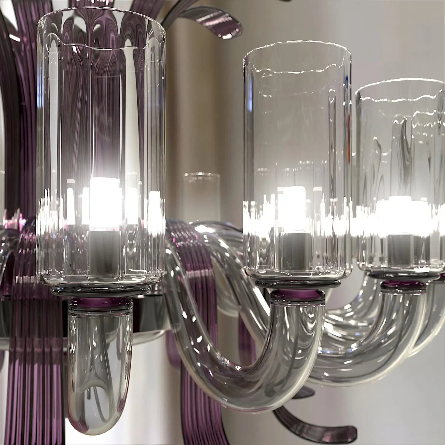 Piumati - LEONARDO Murano Glass Chandelier