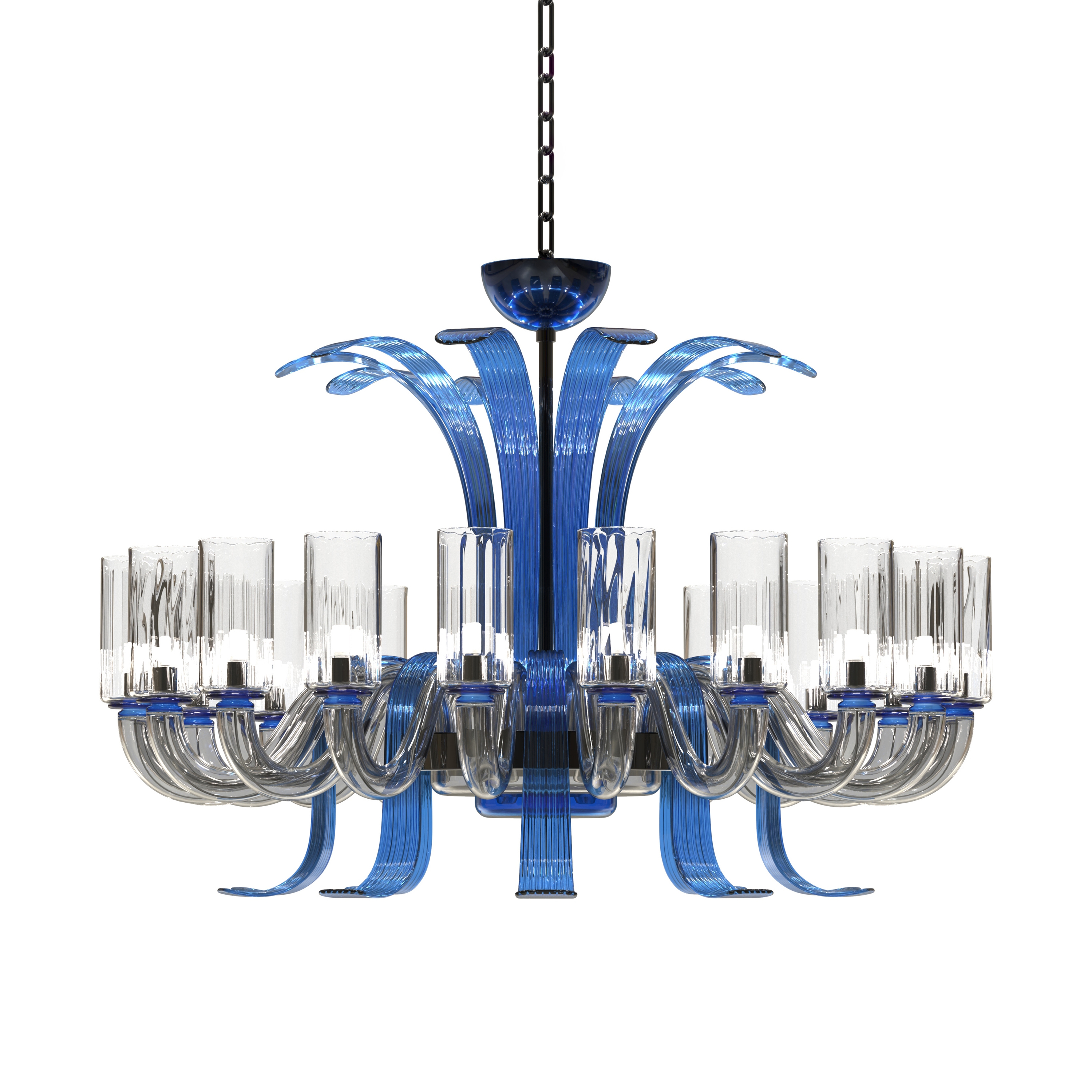 LEONARDO Murano Glass Chandelier