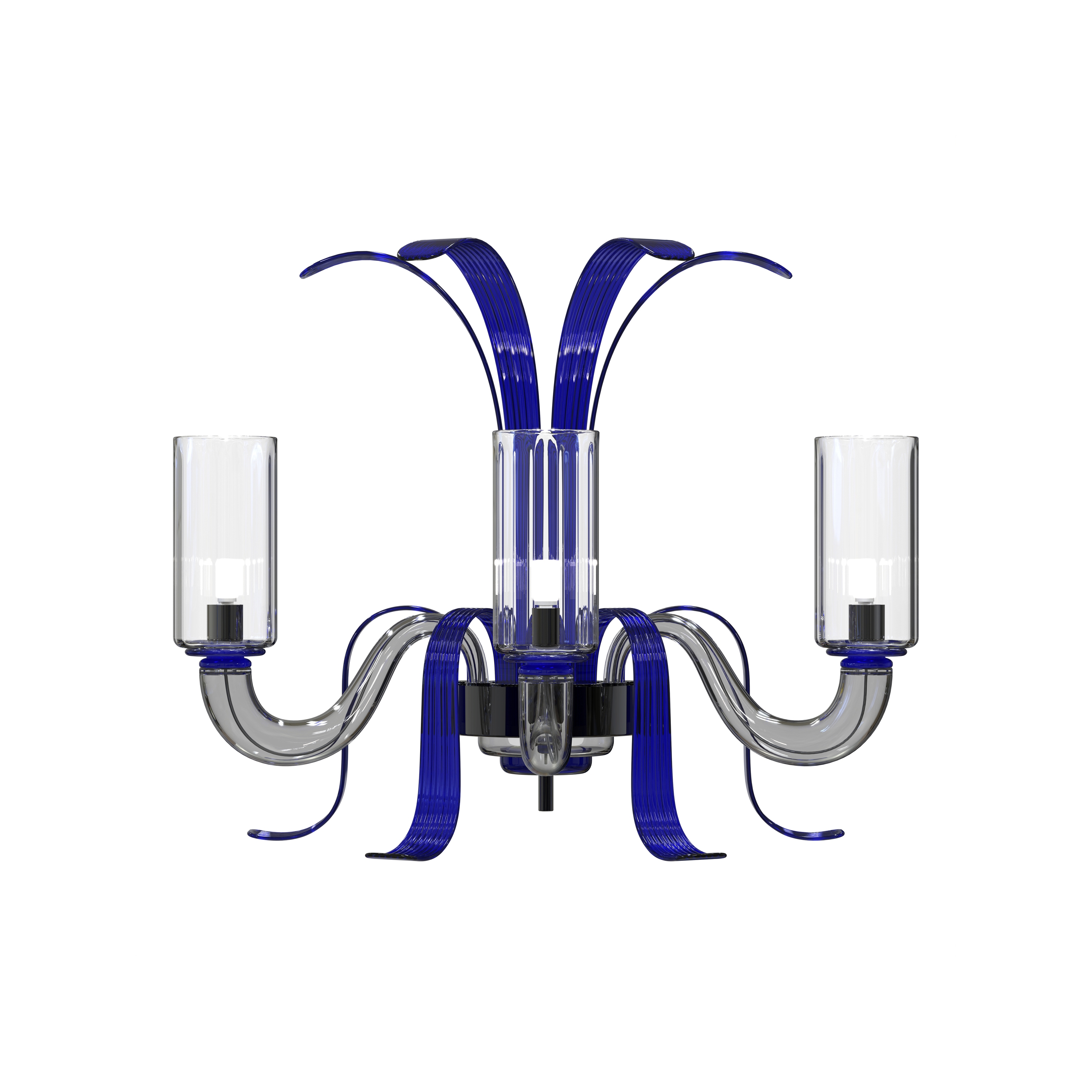 Vertoon produk LEONARDO Murano Glass Wall Sconce van vervaardiger Piumati