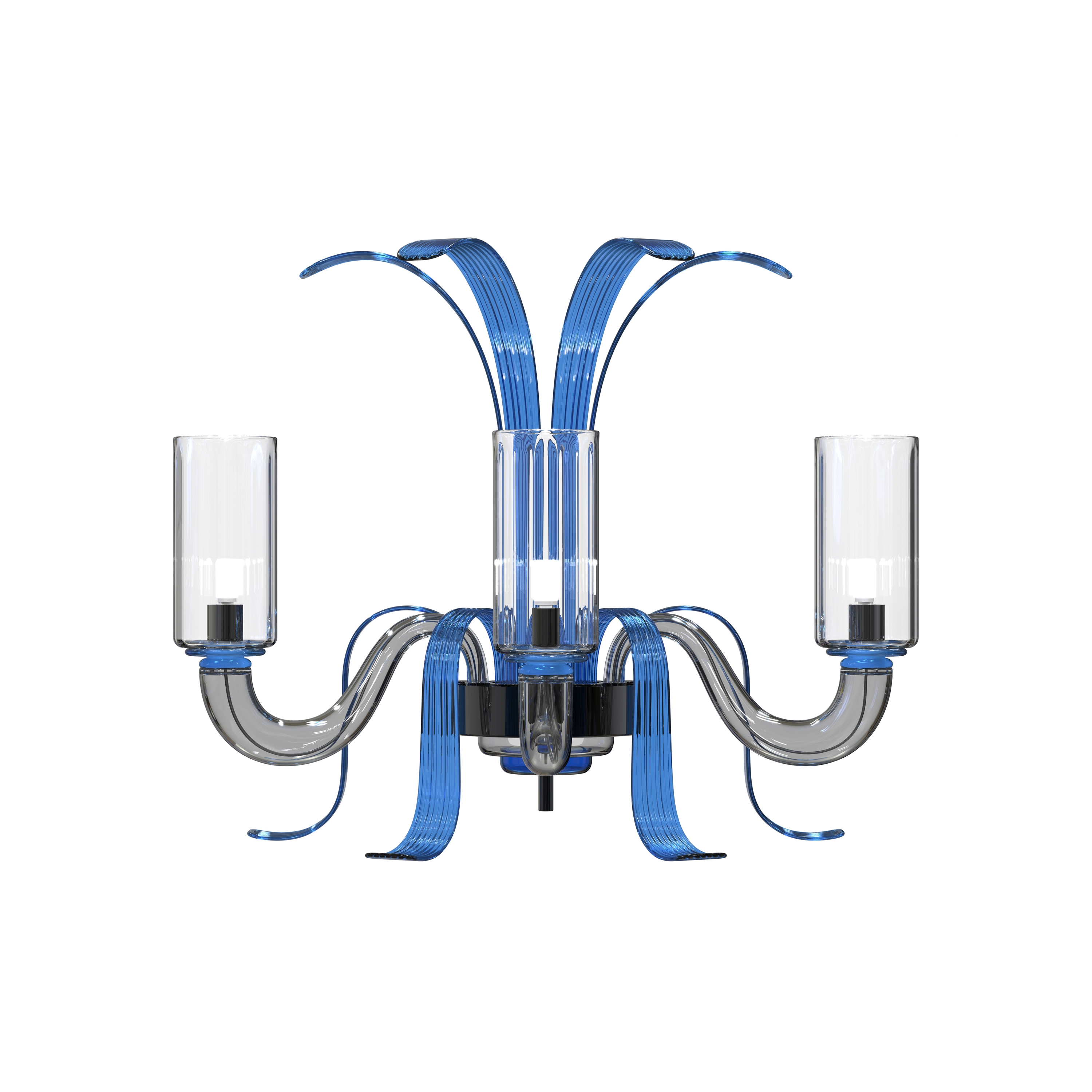 Display product LEONARDO Murano Glass Wall Sconce from manufacturer Piumati