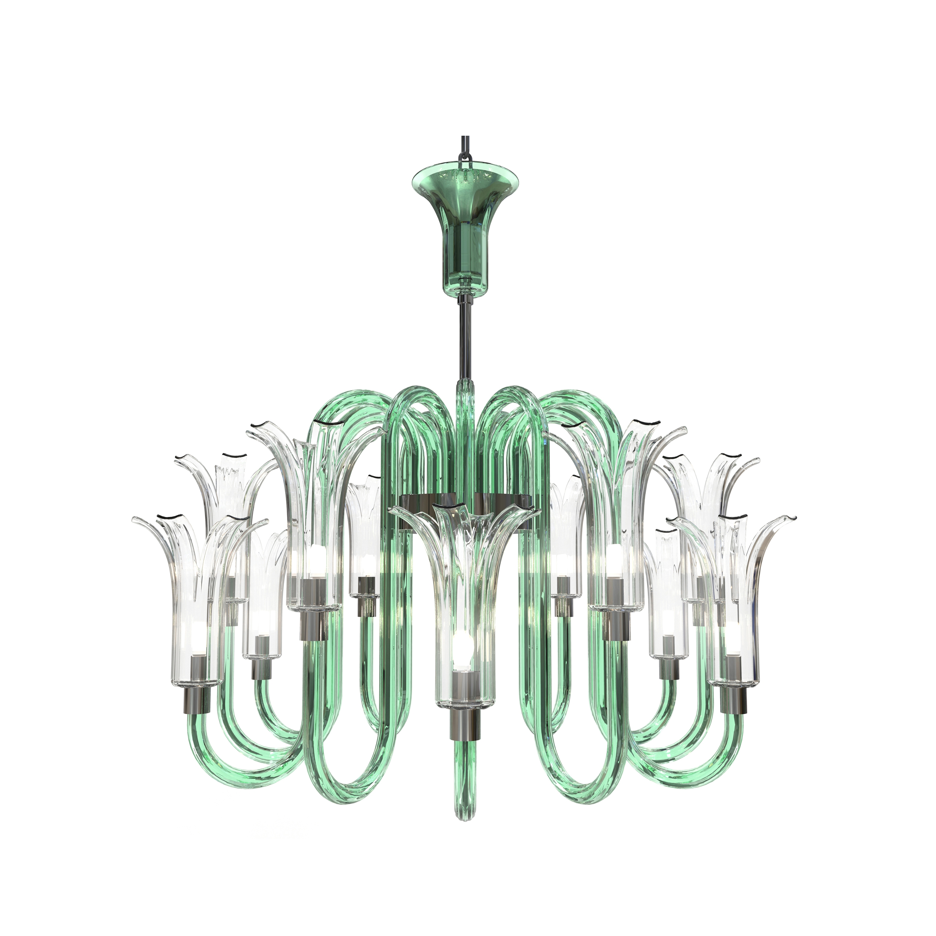 MICHELANGELO Lampadario in Vetro di Murano