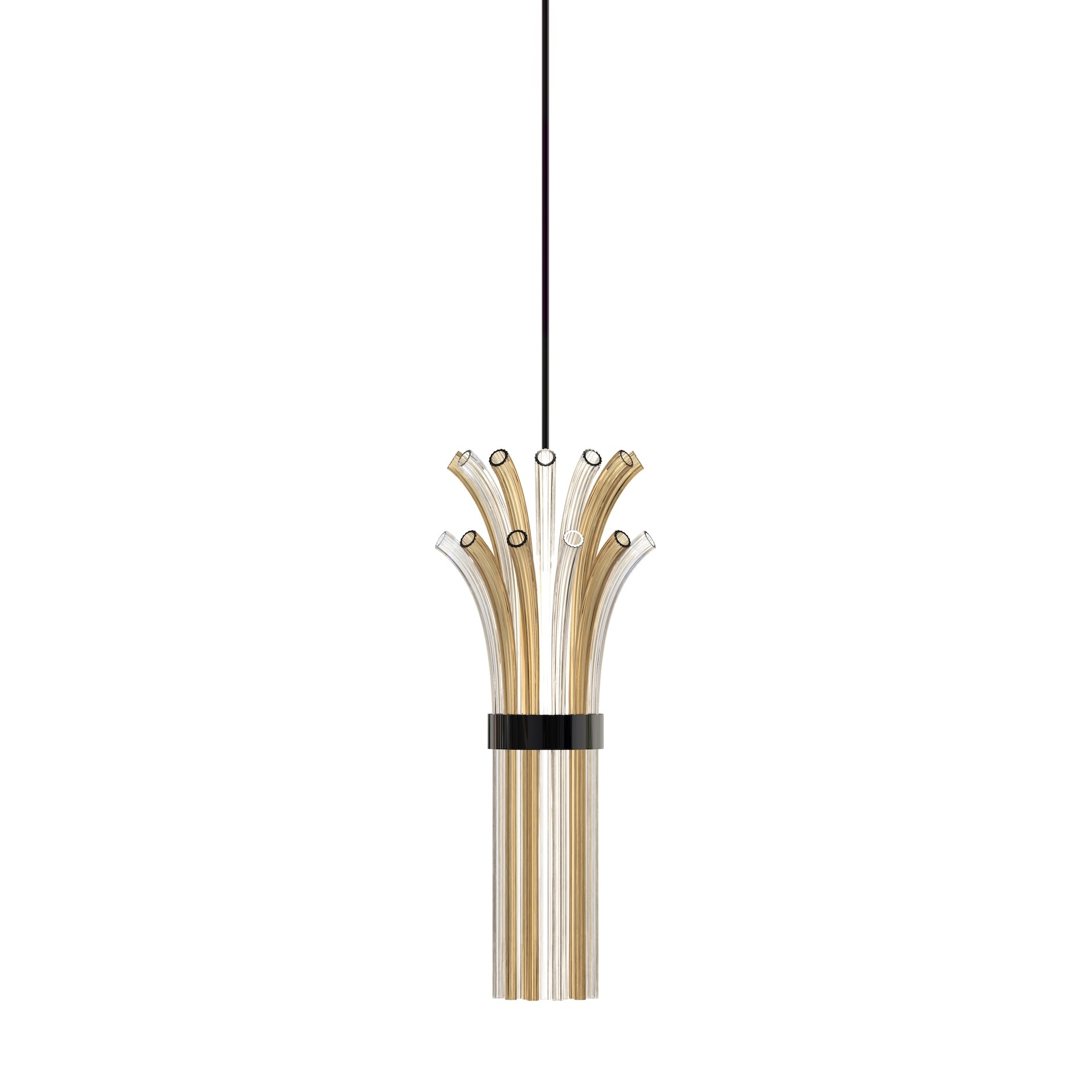 Afficher le produit MODIGLIANI Suspension en verre de Murano du fabricant Piumati