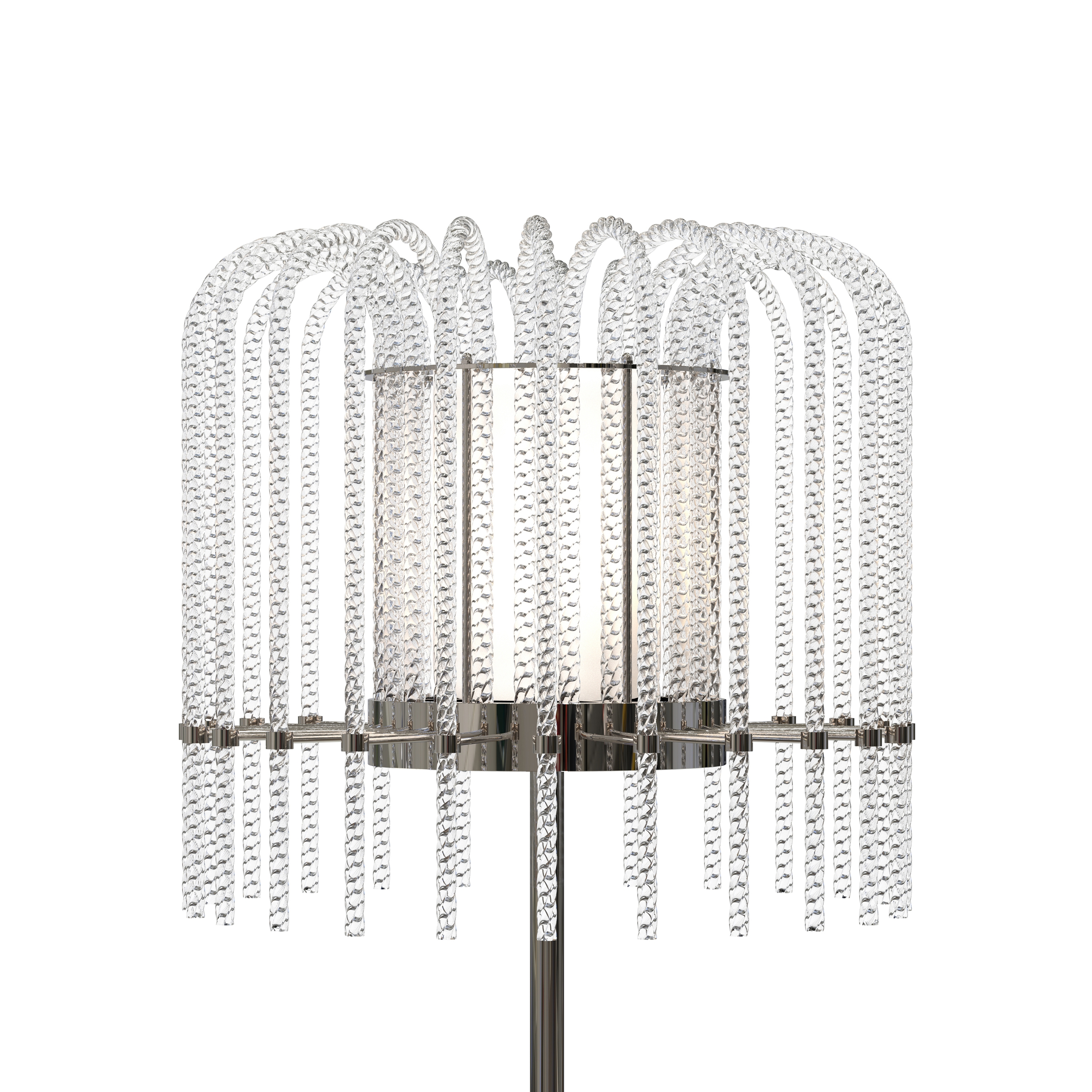 Display product PISANI Murano Glass Floor Lamp from manufacturer Piumati