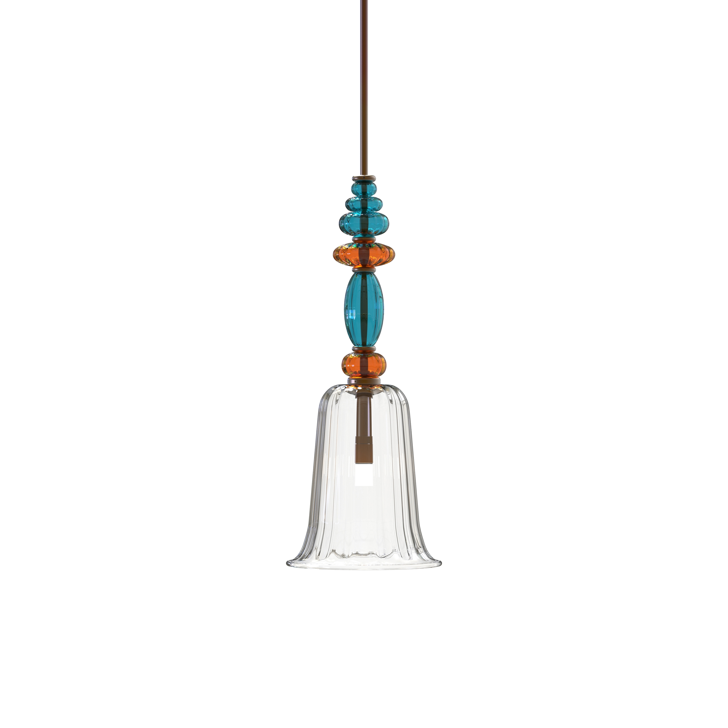 Mostra il prodotto QUERINI Murano Glass Pendant Light del produttore Piumati