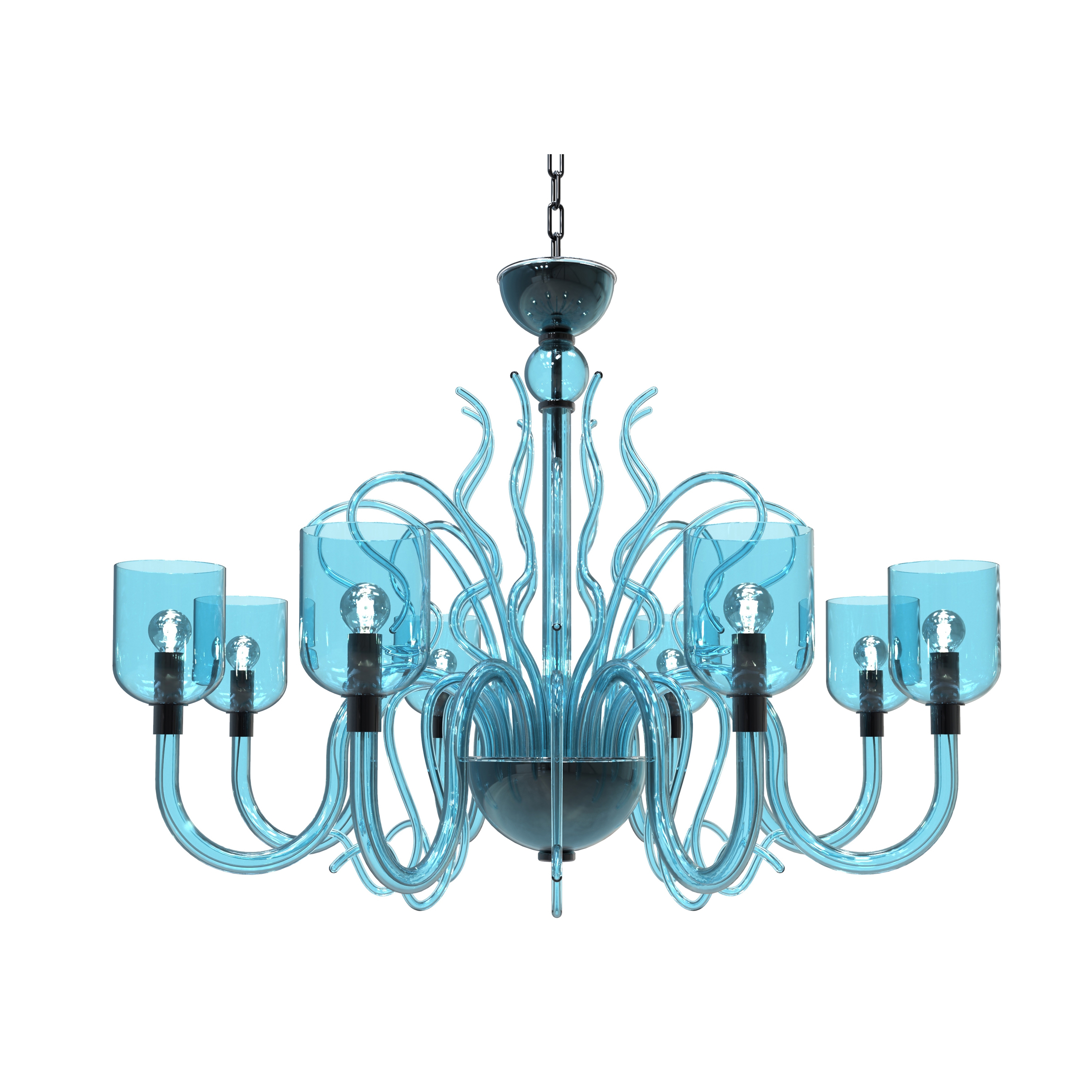 RAFFAELLO Murano Glass Chandelier