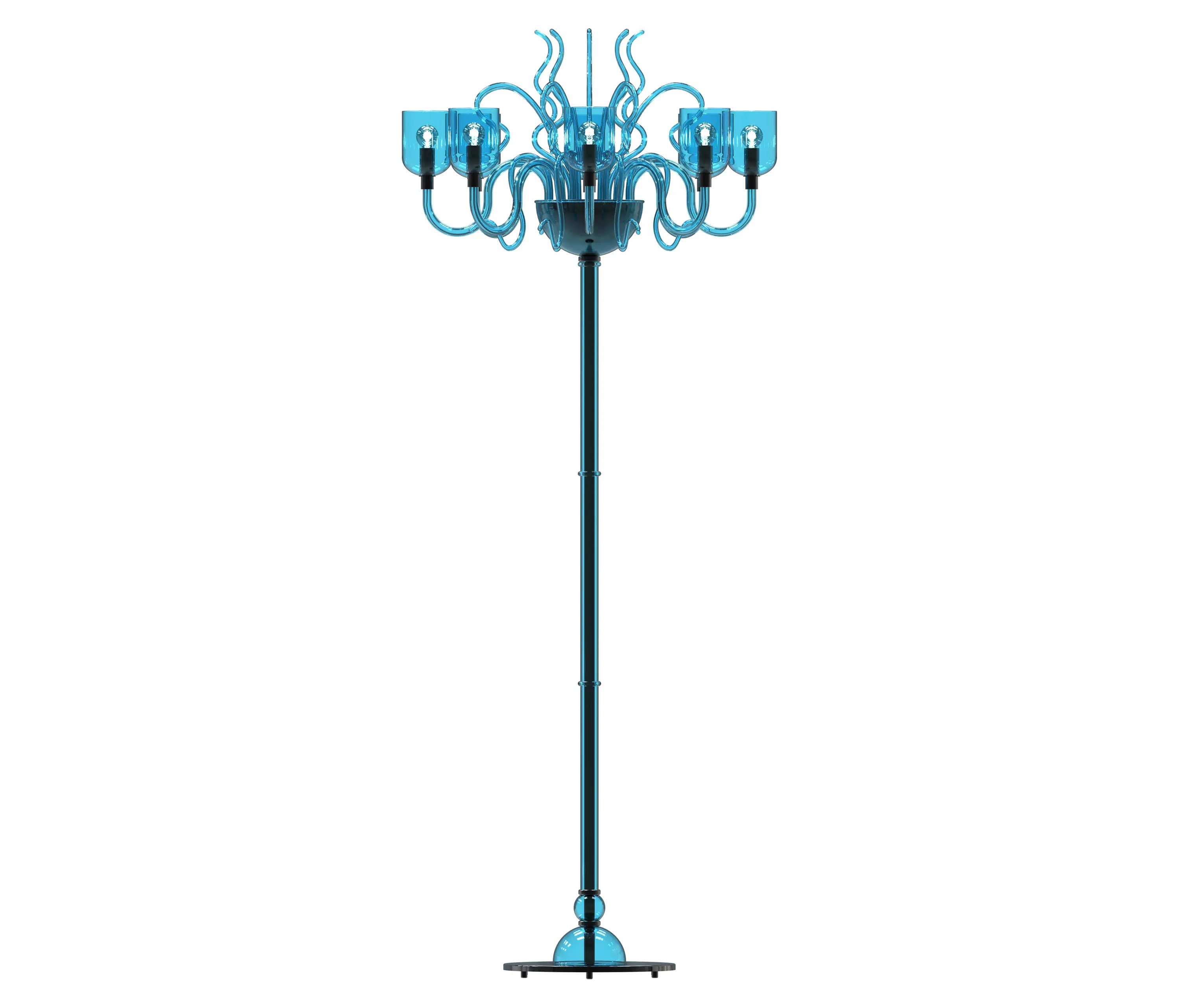 Piumati - RAFFAELLO Murano Glass Floor Lamp
