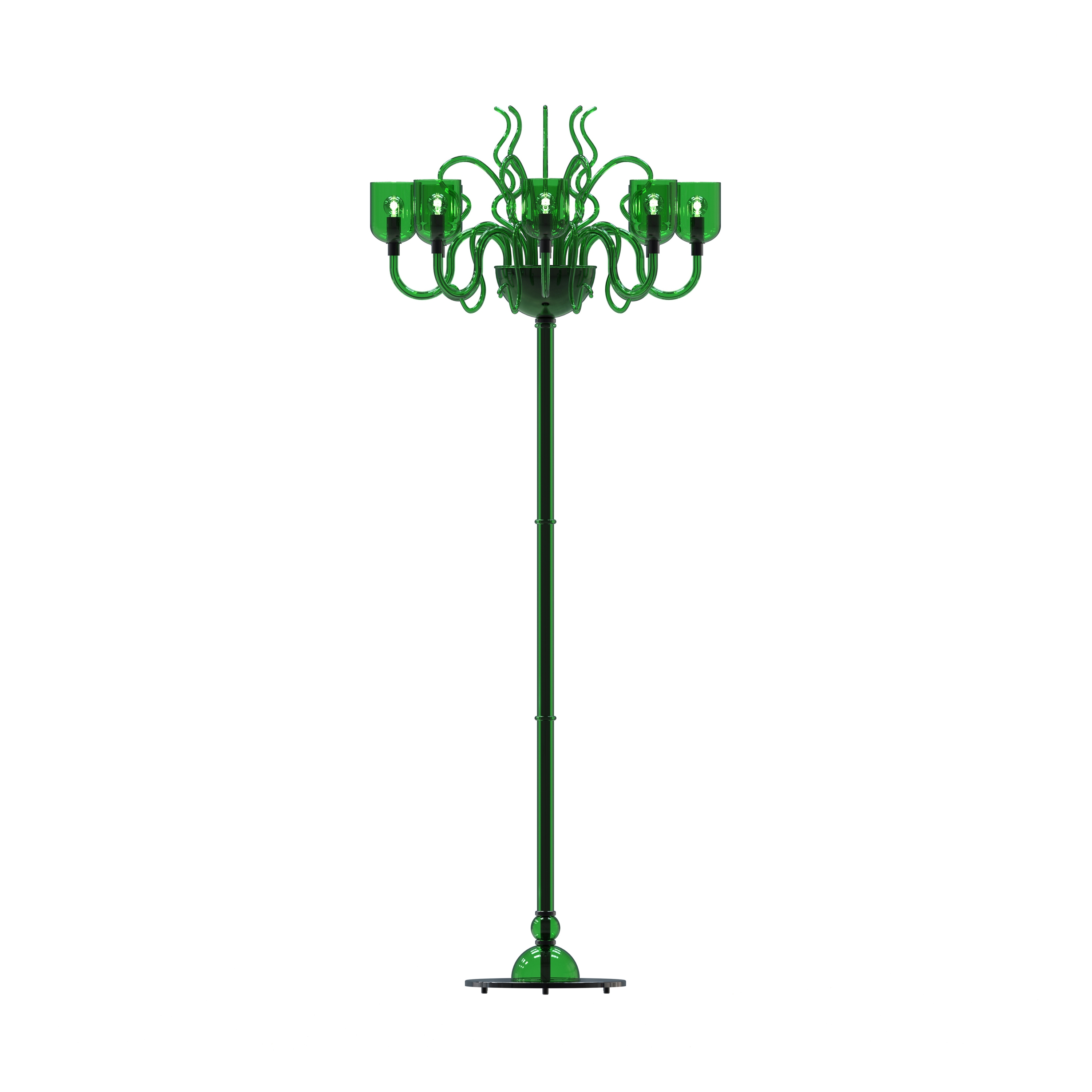 Mostrar el producto RAFFAELLO Murano Glass Floor Lamp del fabricante Piumati