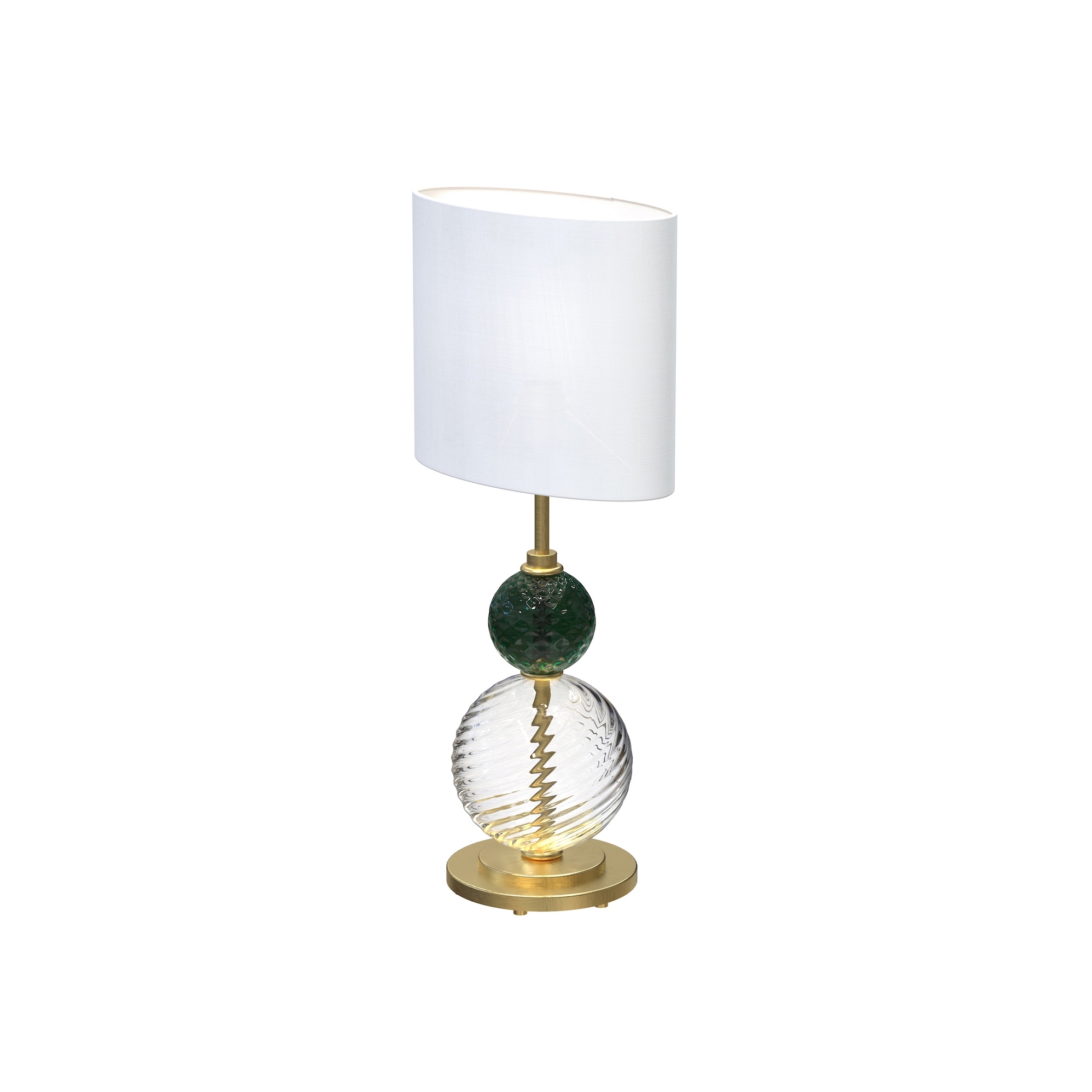 Display product SALIERI Murano Glass Table Lamp from manufacturer Piumati