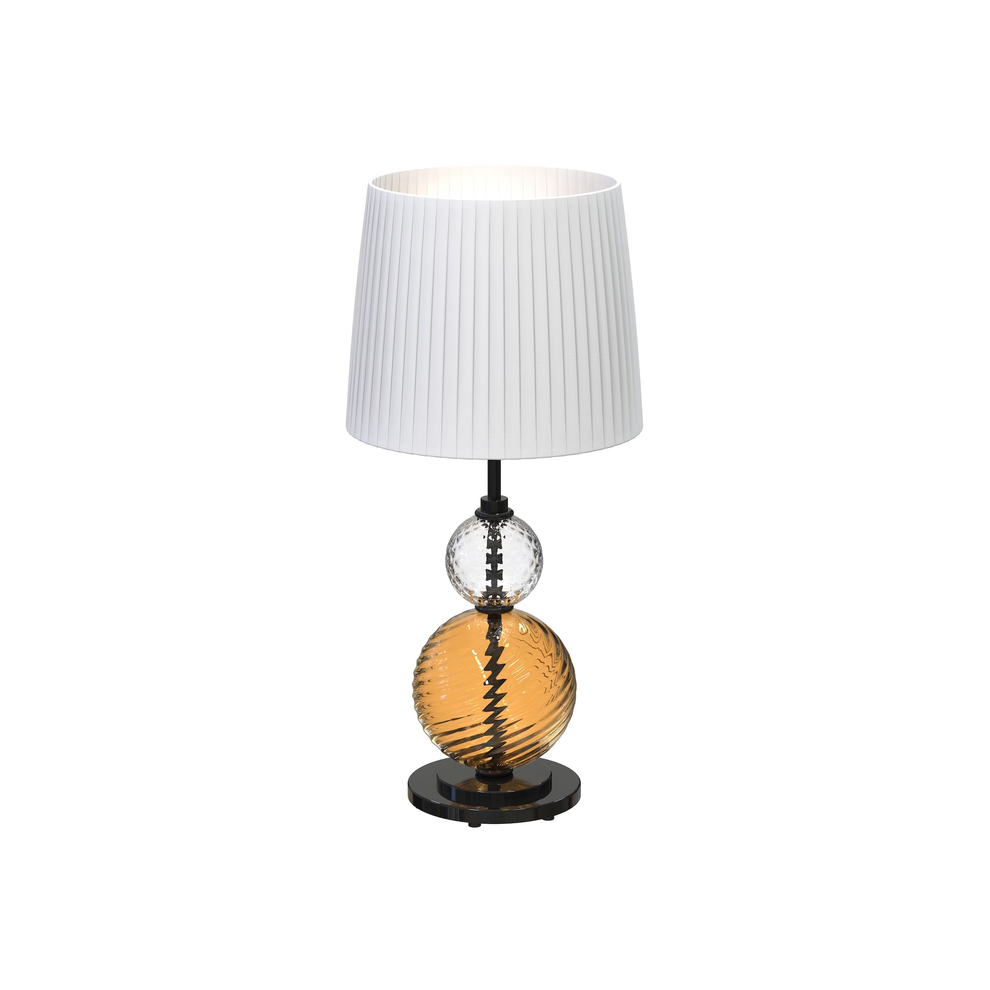 Display product SALIERI Murano Glass Table Lamp from manufacturer Piumati