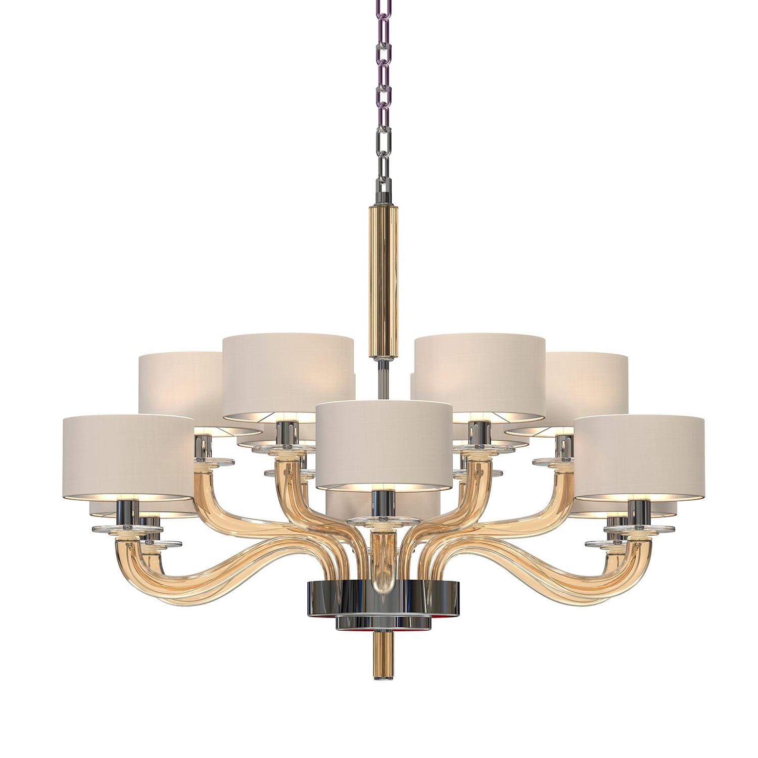 TIEPOLO Murano Glass Chandelier