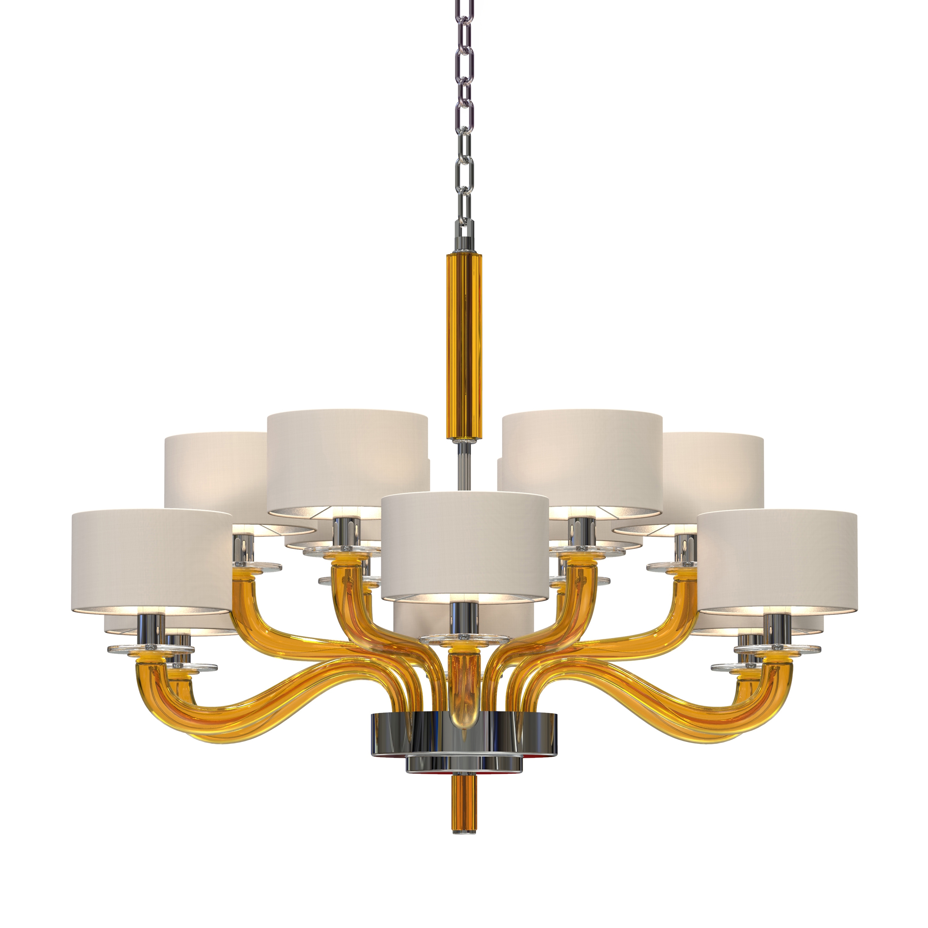 TIEPOLO Murano Glass Chandelier