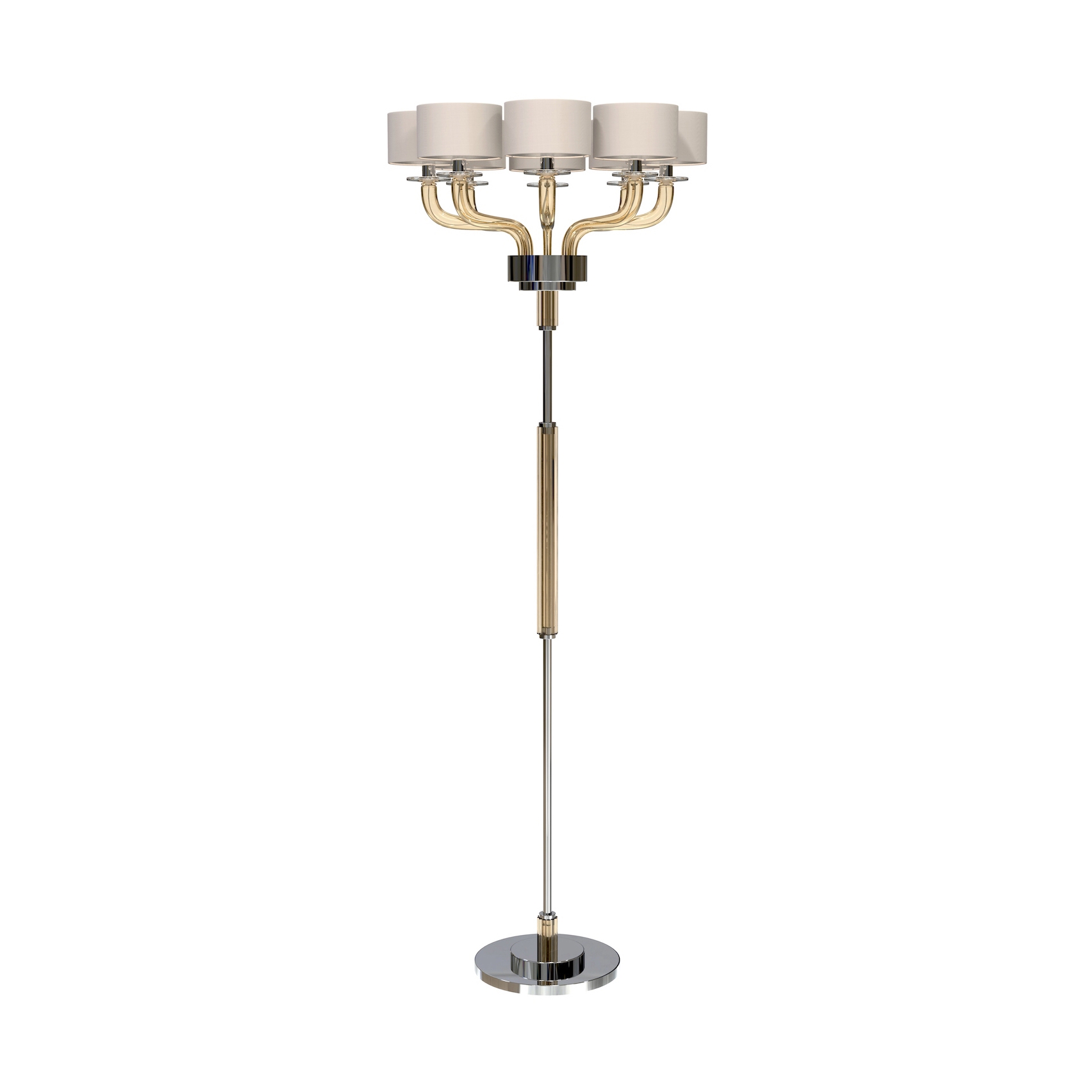 TIEPOLO Murano Glass Floor Lamp