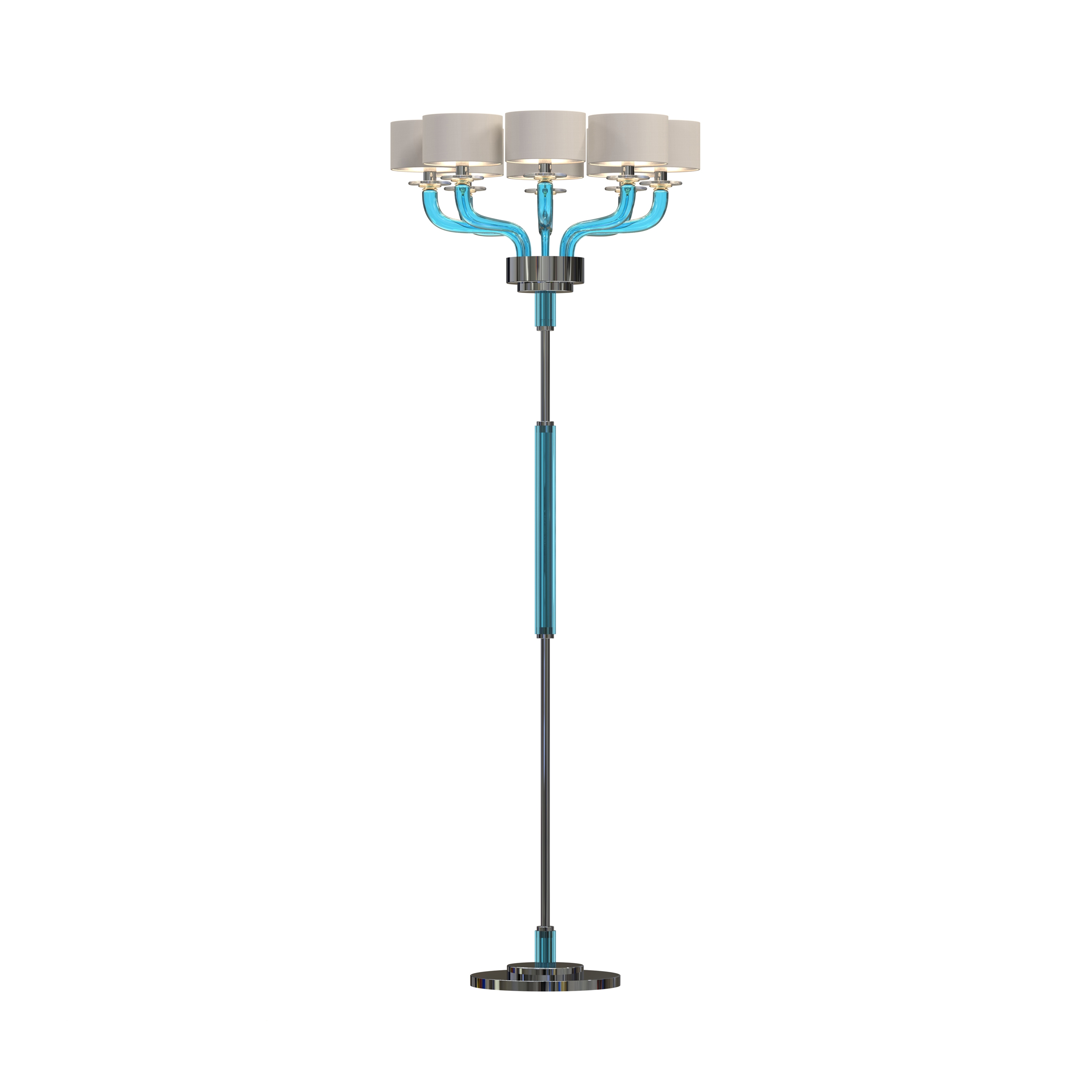 TIEPOLO Murano Glass Floor Lamp
