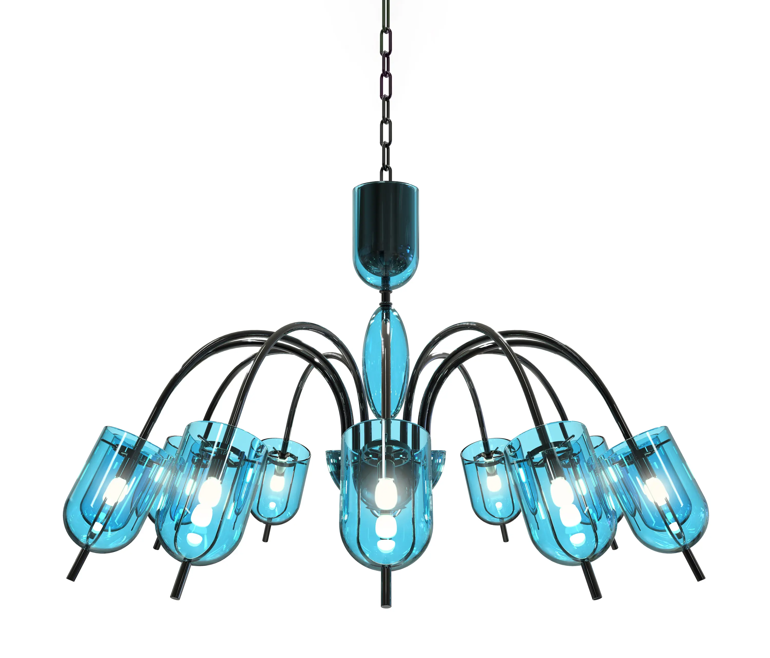 Piumati - TINTORETTO Murano Glass Chandelier