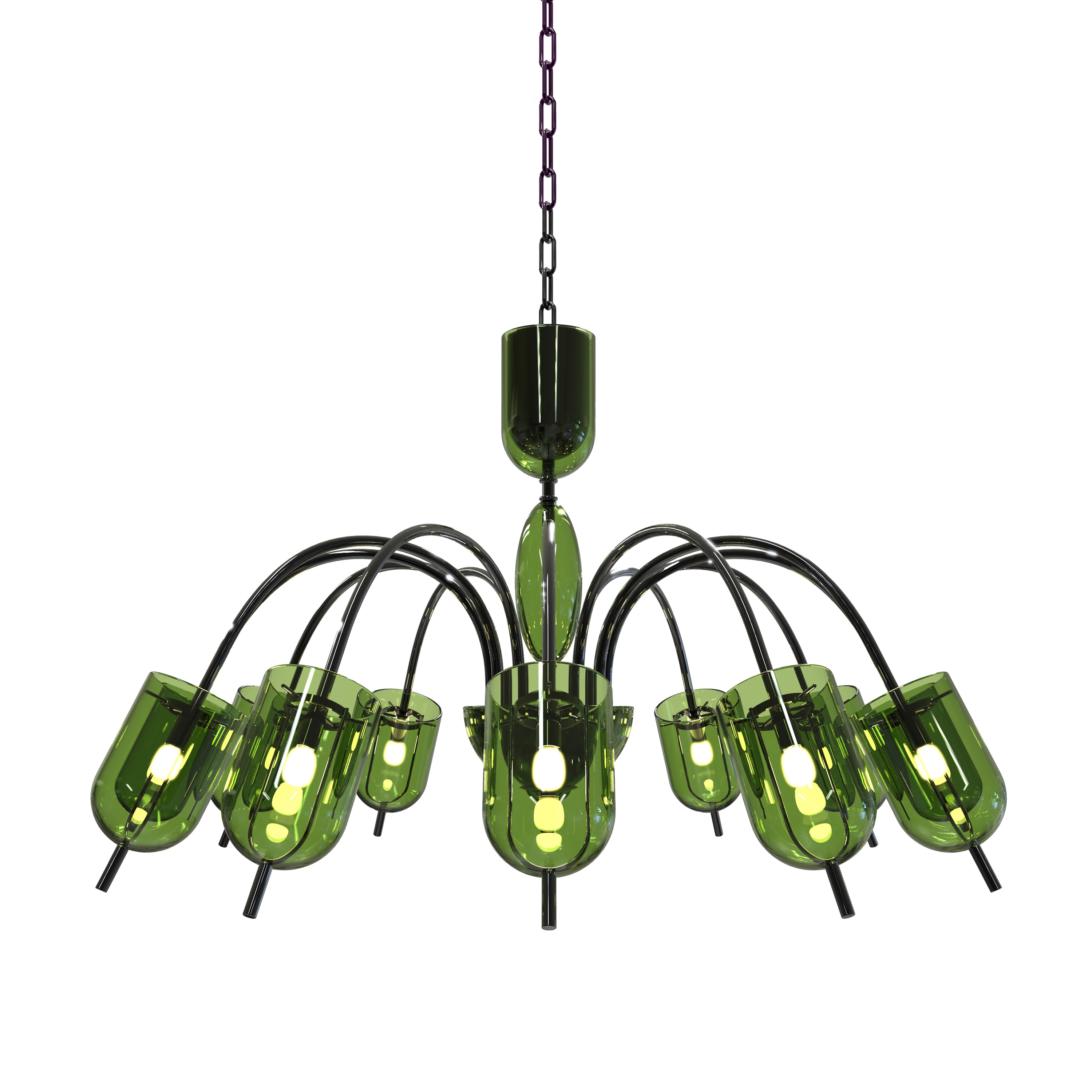 TINTORETTO Murano Glass Chandelier