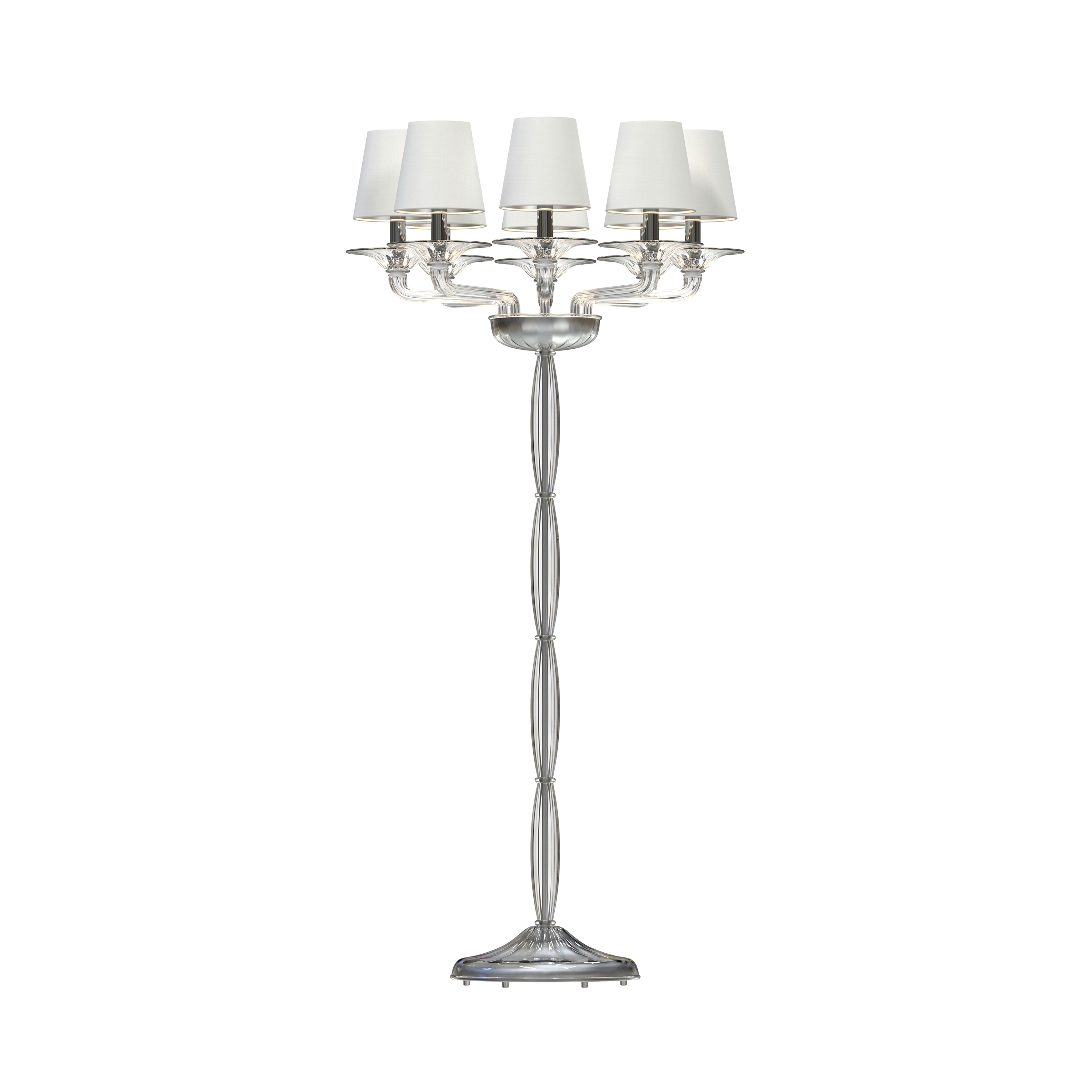 Display product TIZIANO Murano Glass Floor Lamp from manufacturer Piumati