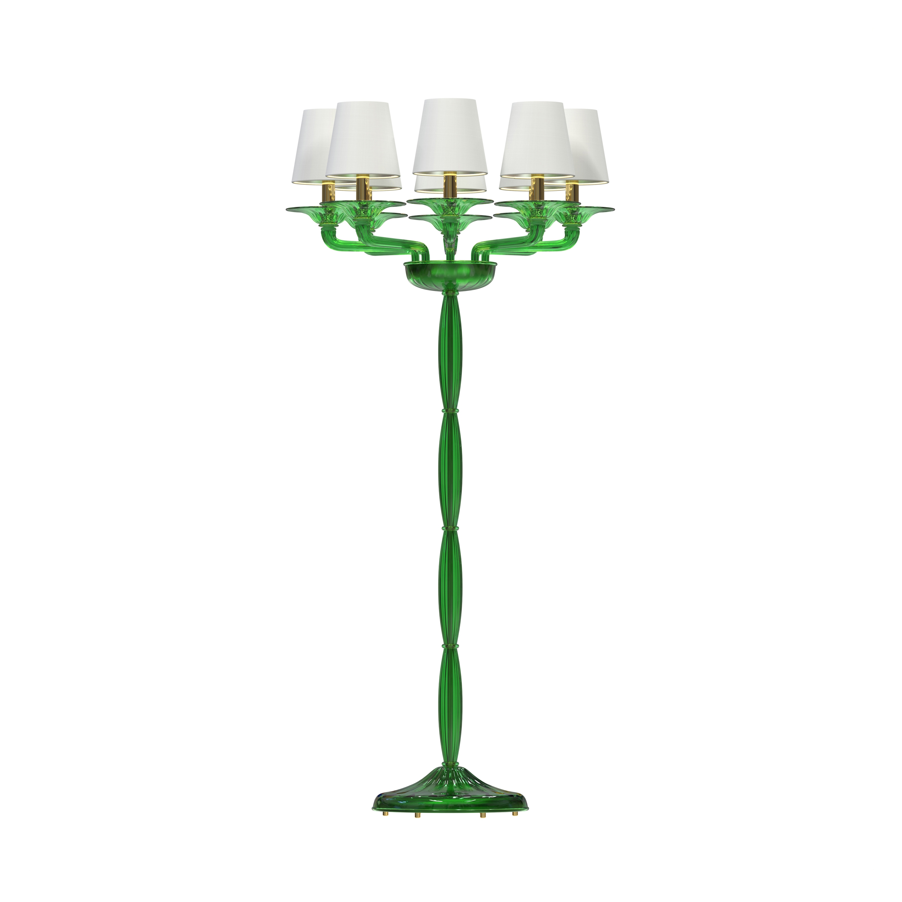 Vertoon produk TIZIANO Murano Glass Floor Lamp van vervaardiger Piumati