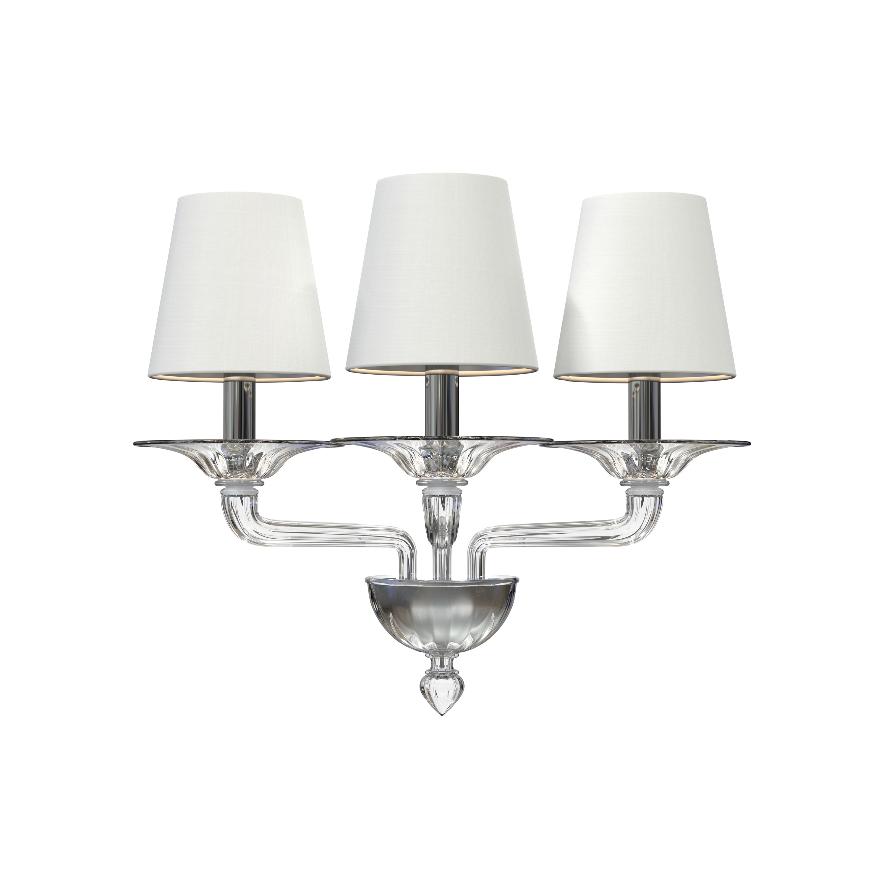 Display product TIZIANO Murano Glass Wall Sconce from manufacturer Piumati