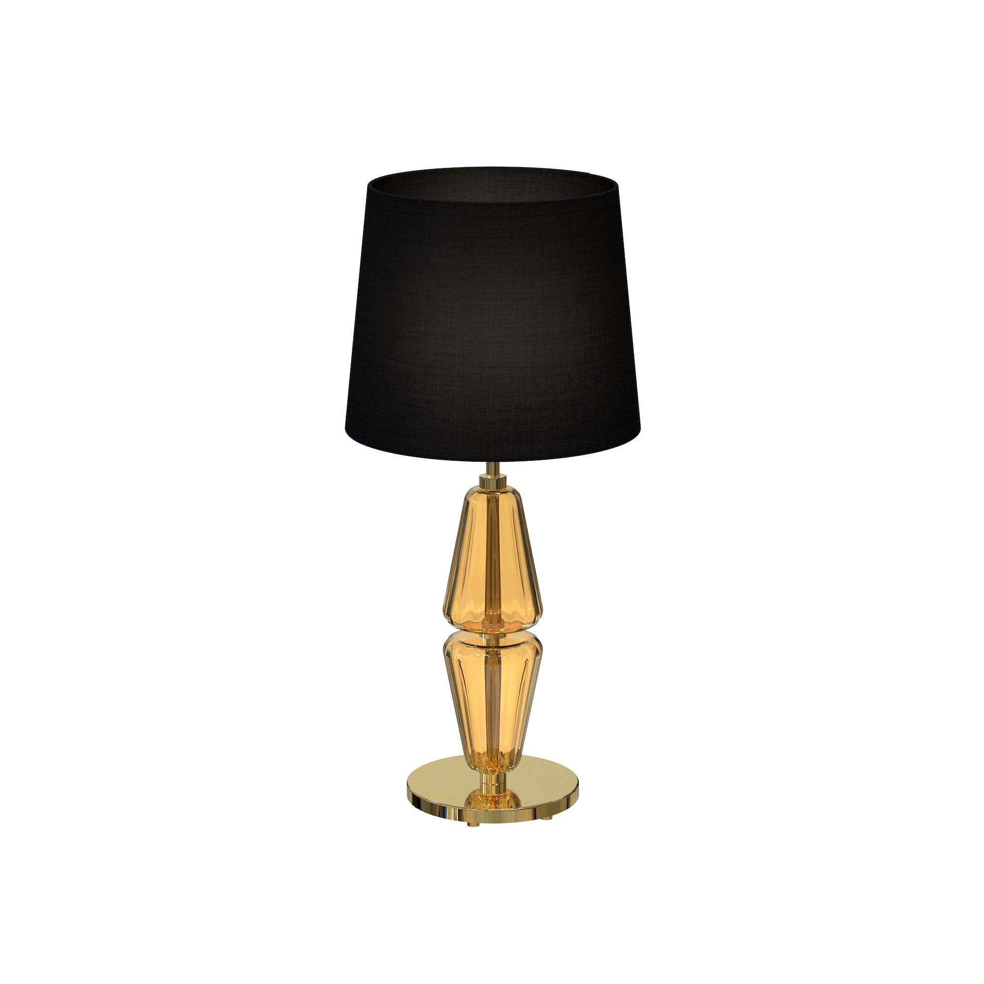 Display product VERDI Murano Glass Table Lamp from manufacturer Piumati