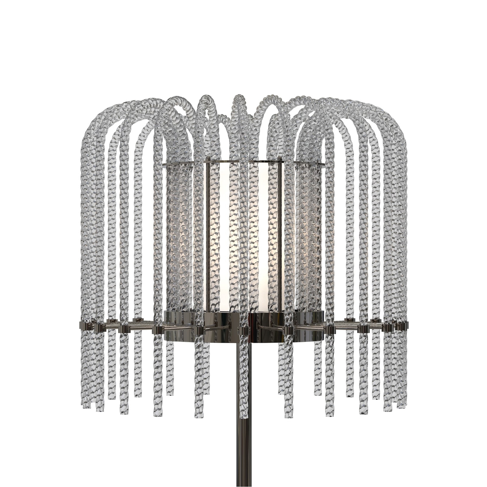 Display product PISANI Murano Glass Floor Lamp from manufacturer Piumati