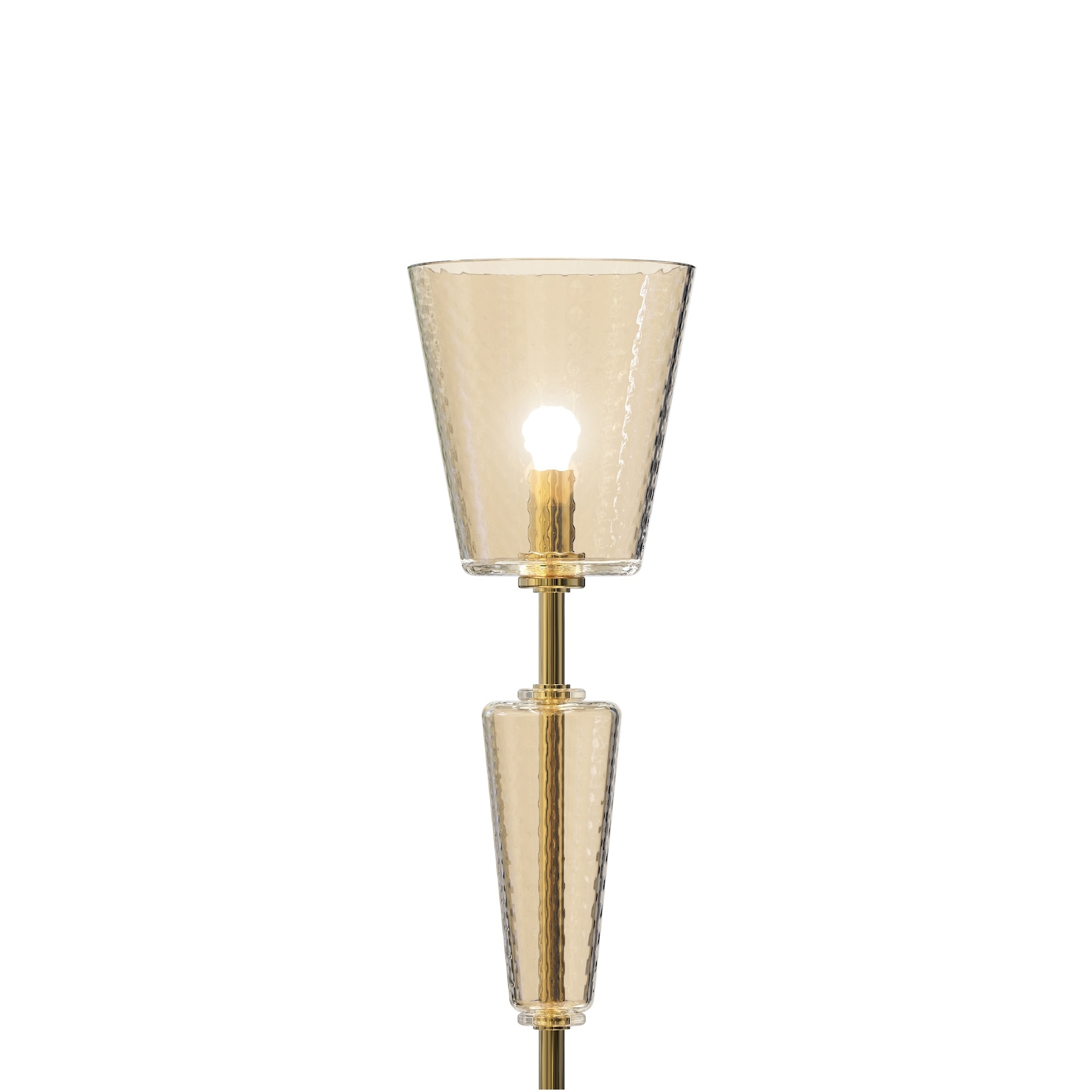 Display product FOSCARI Murano Glass Floor Lamp from manufacturer Piumati