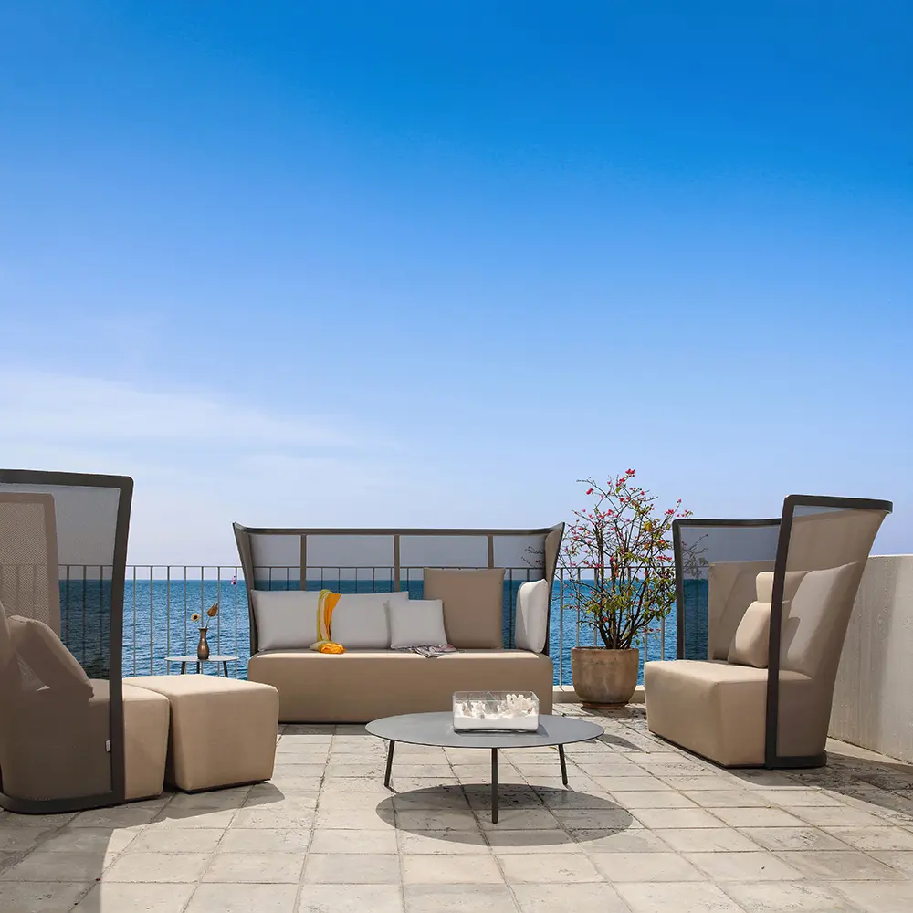 Design Pergola - Japan High Back 2-Seater Sofa