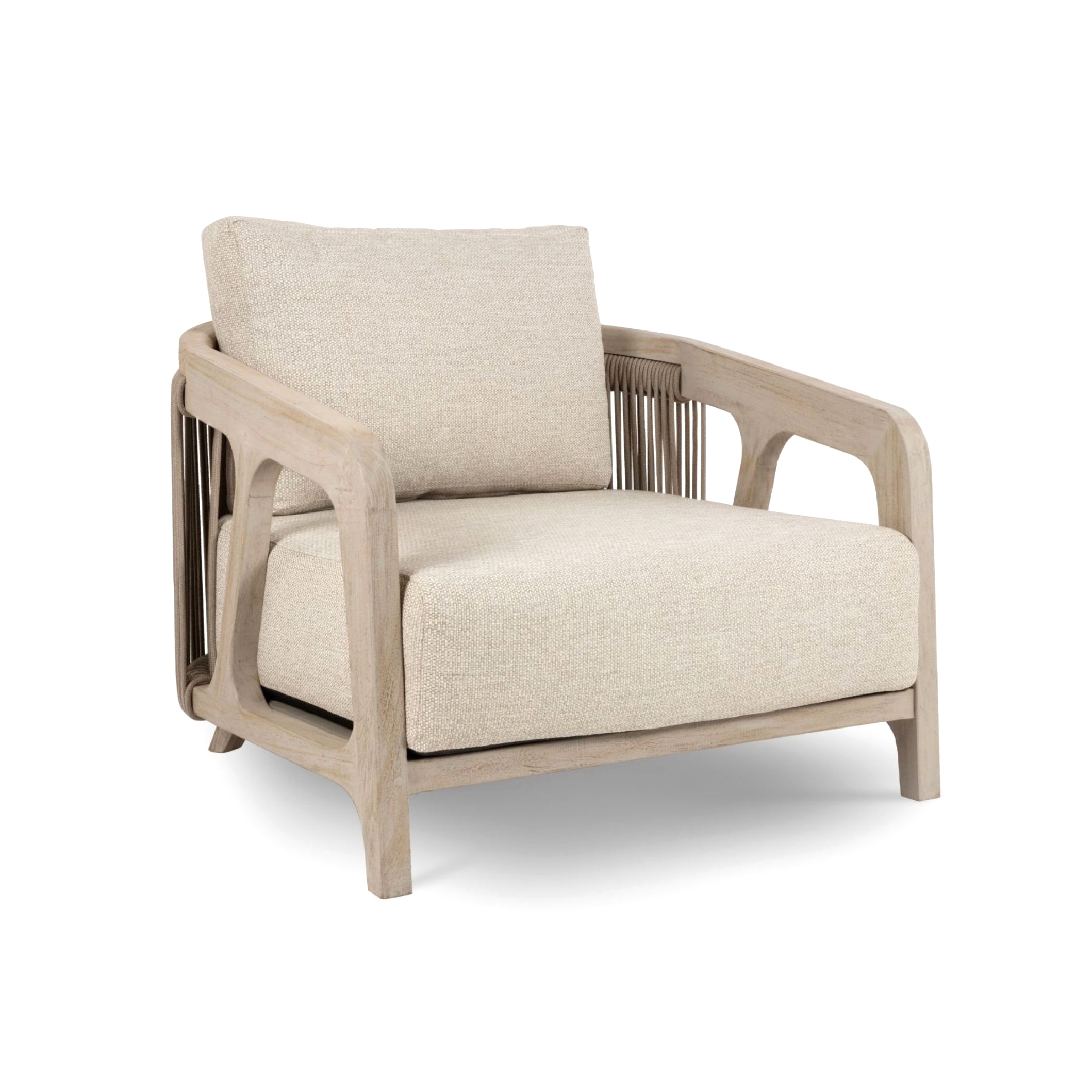 Seville Lounge Chair, Antigua Weathered Teak