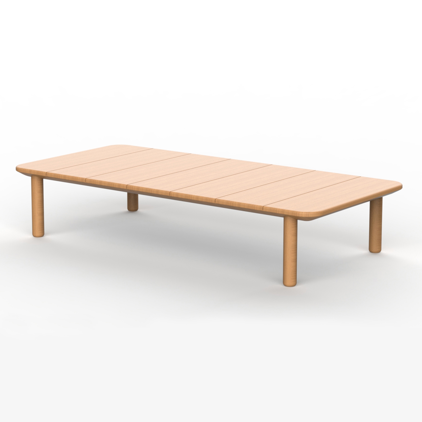 Afficher le produit Amalfi Coffee Table - Natural Teak du fabricant Design Pergola