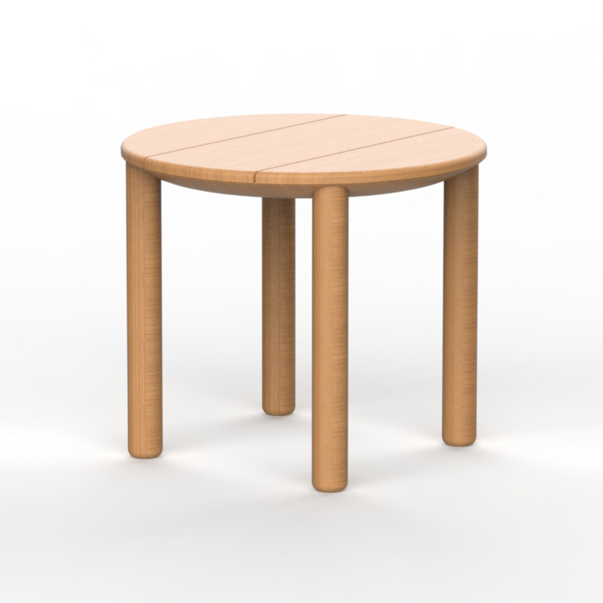 Display product Amalfi Side Table - Natural Teak from manufacturer Design Pergola