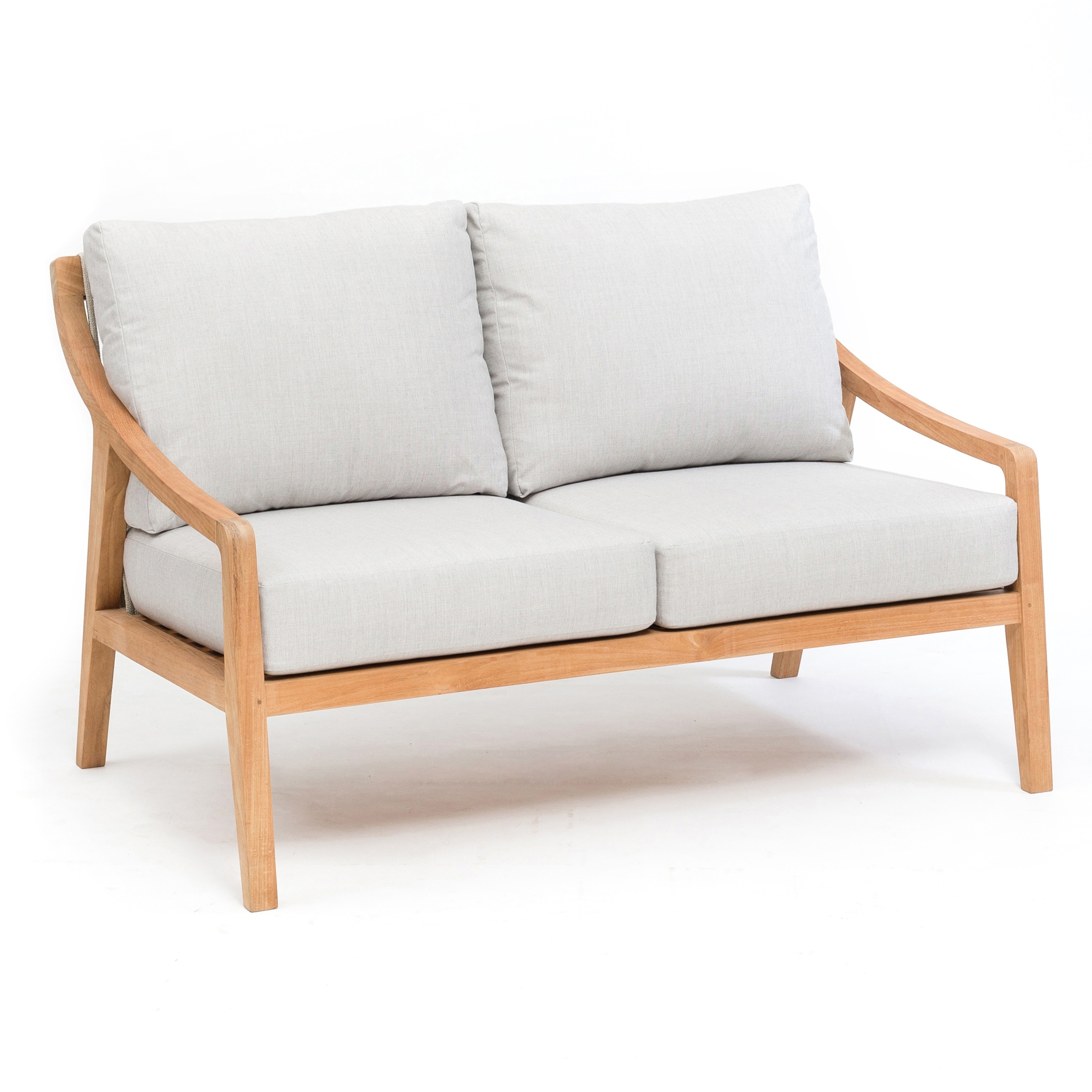 Display product Andrey 2-Seater Sofa - Natural Teak from manufacturer Design Pergola