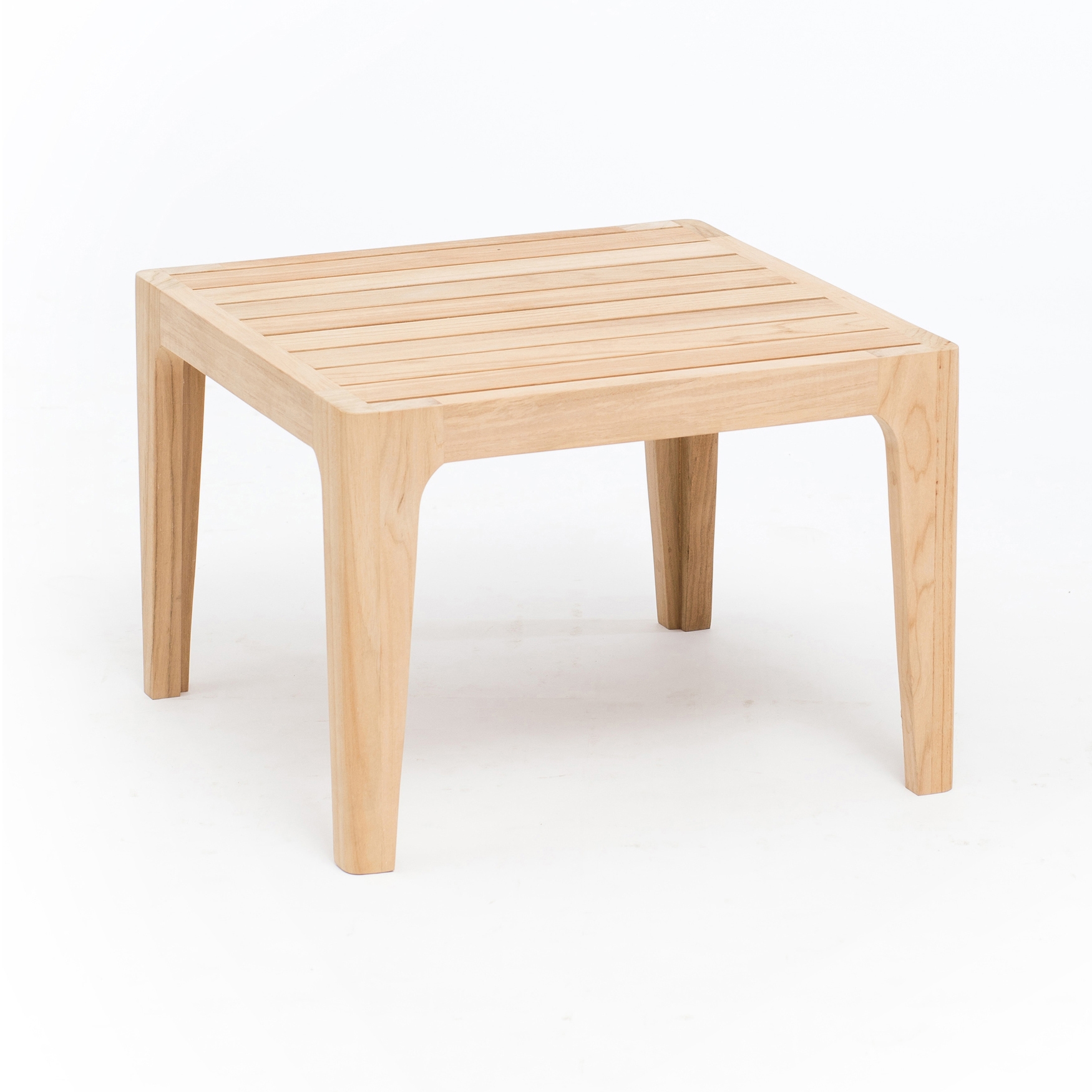 Display product Andrey Side Table 50x50cm - Natural Teak from manufacturer Design Pergola
