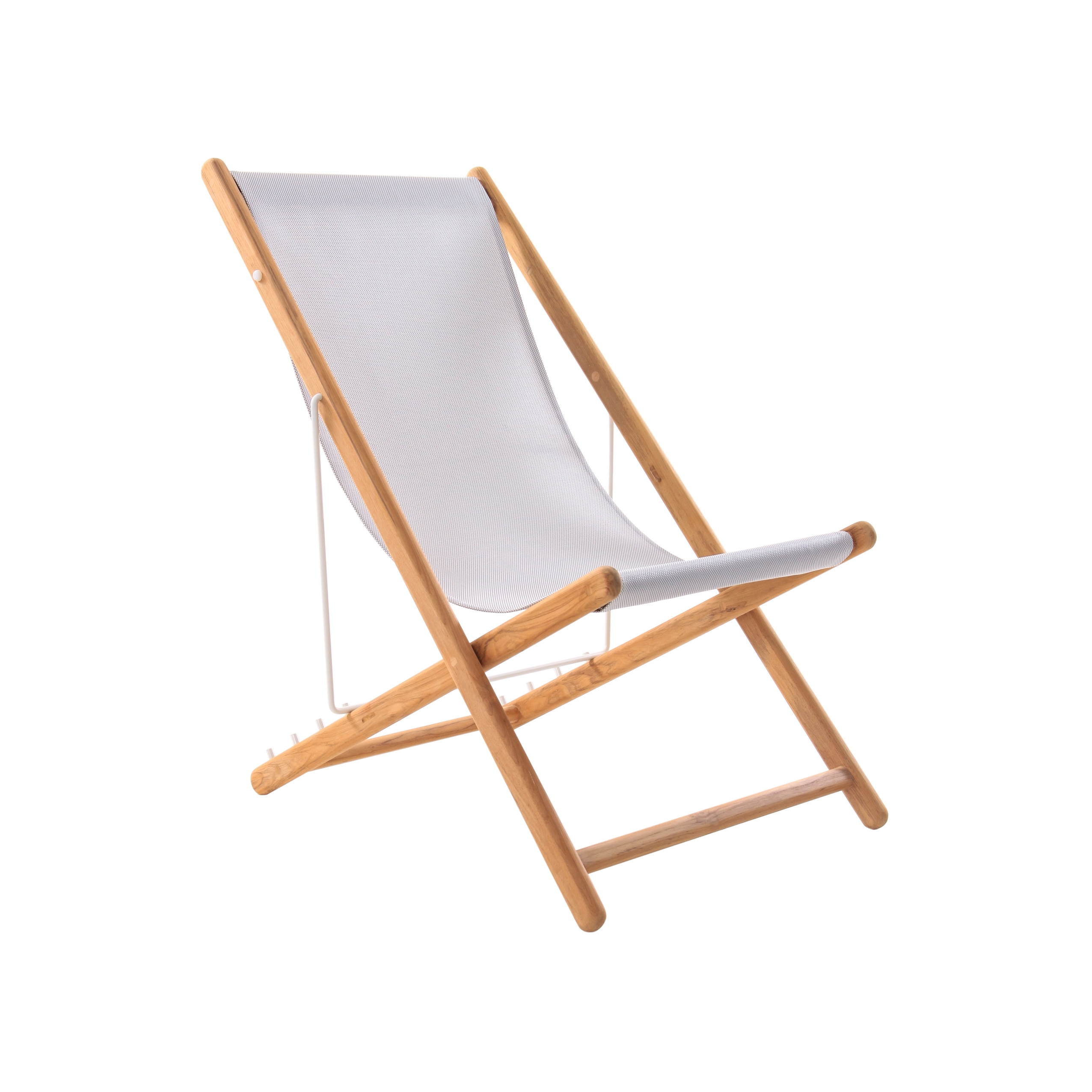 Bromo Deck Chair - Chalk
