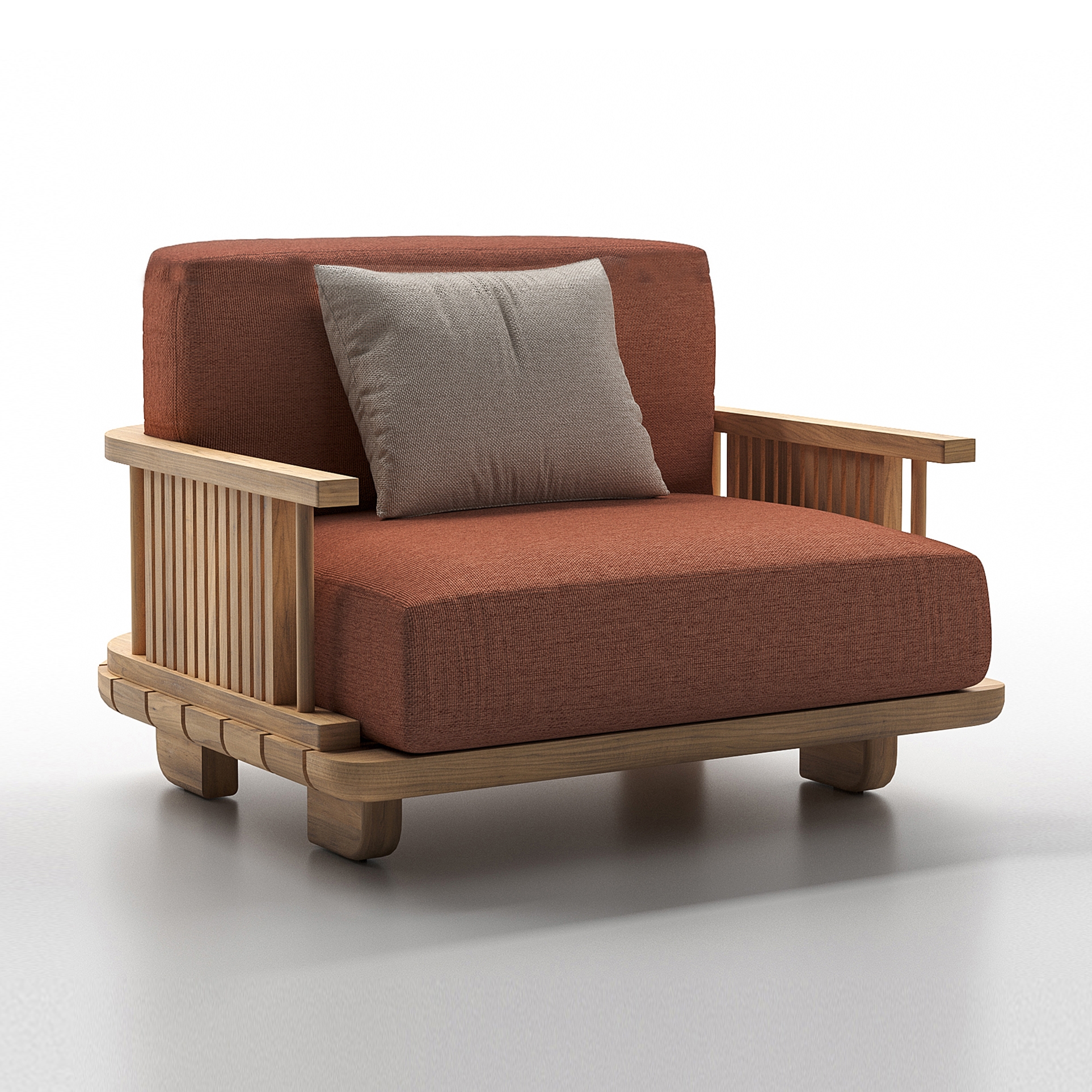 Display product Cross Lounge Chair from manufacturer Design Pergola