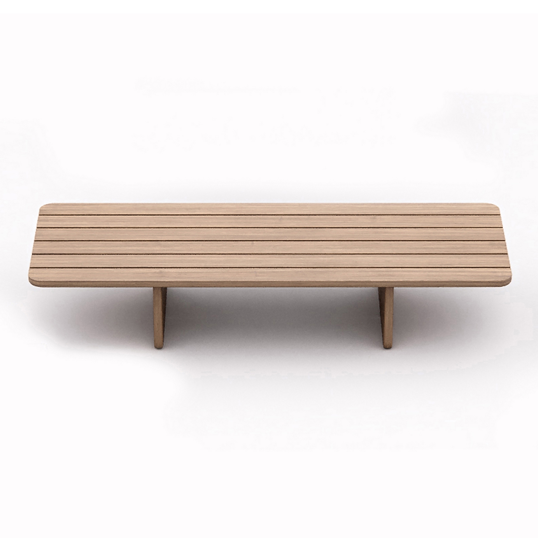 Display product Cross Low Coffee Table - Natural Teak from manufacturer Design Pergola