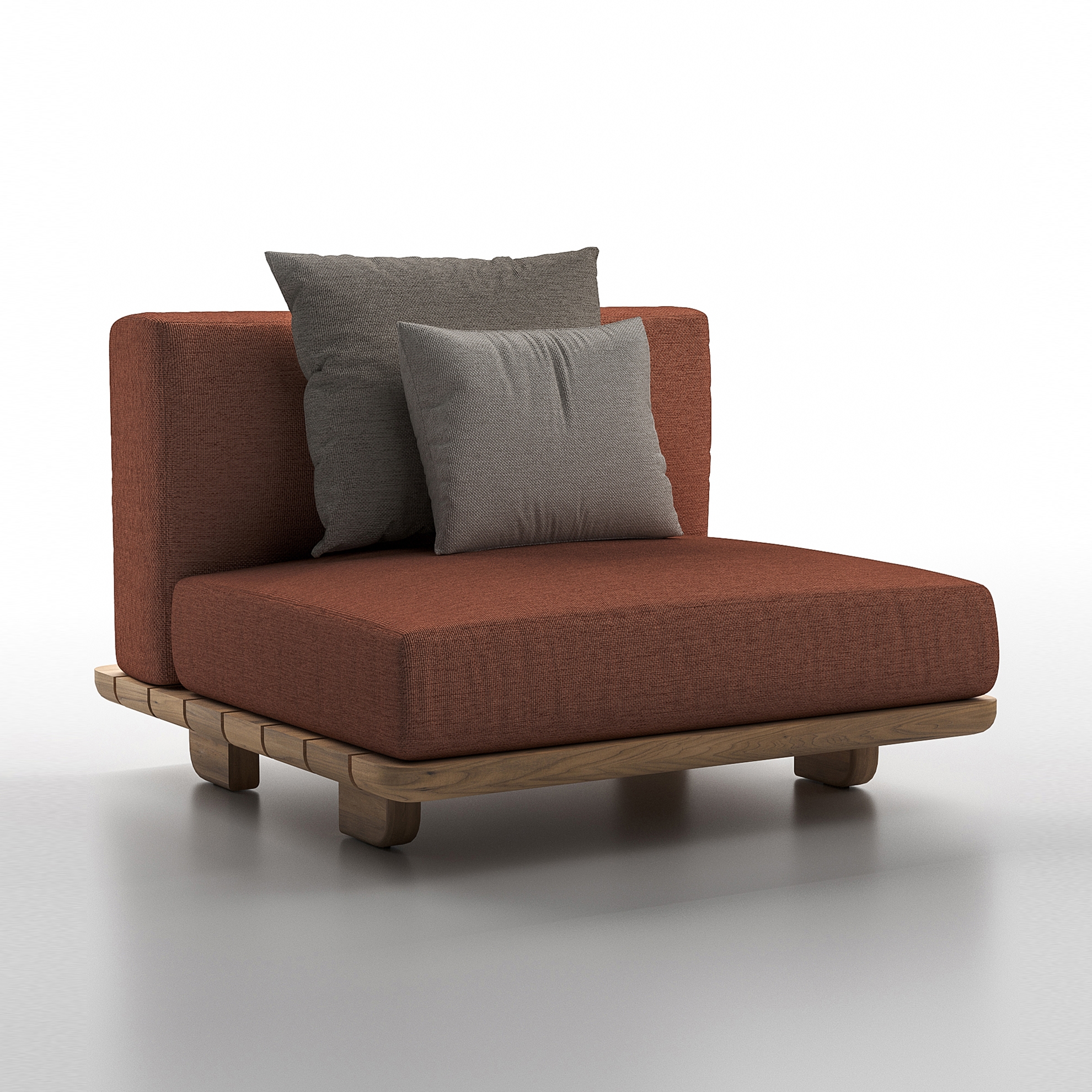 Display product Cross Sofa Center from manufacturer Design Pergola