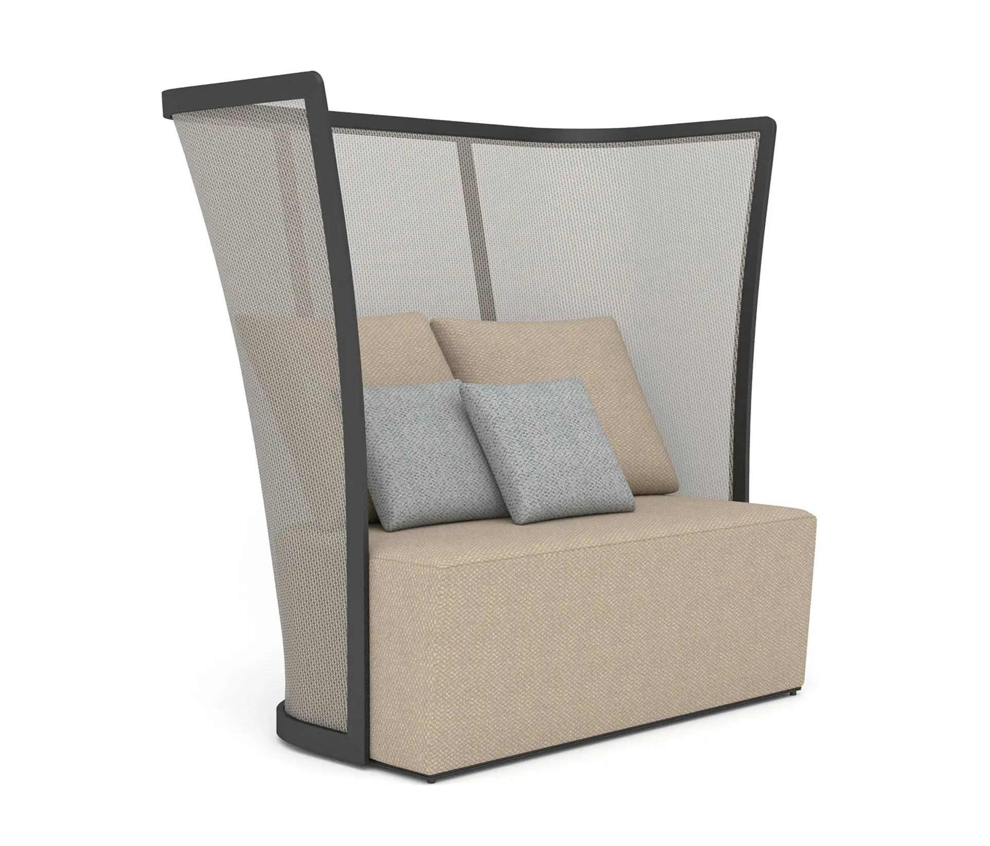 Design Pergola - Japan High Back 2-Seater Sofa