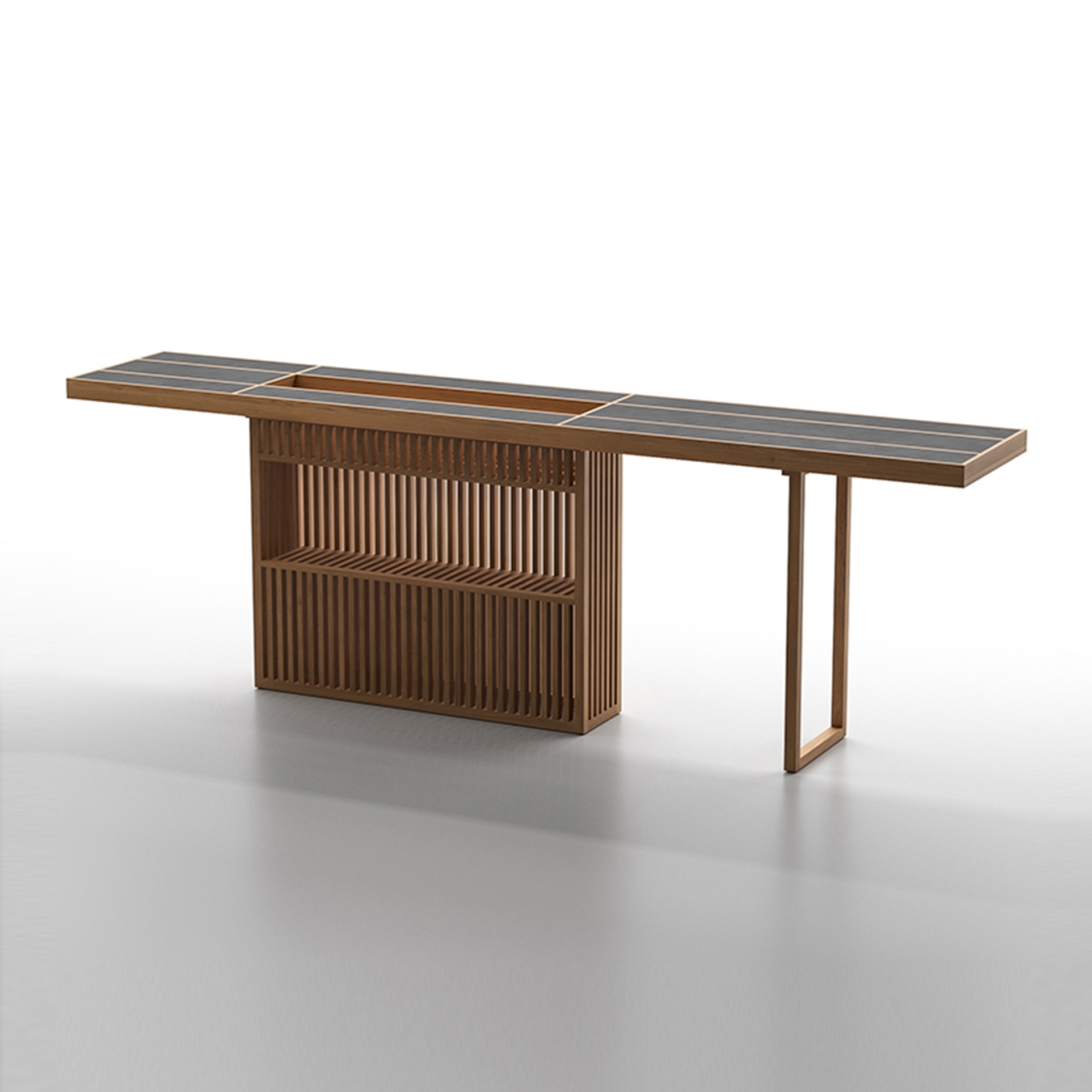 Display product Malibu Bar Table 320x60xH115cm from manufacturer Design Pergola