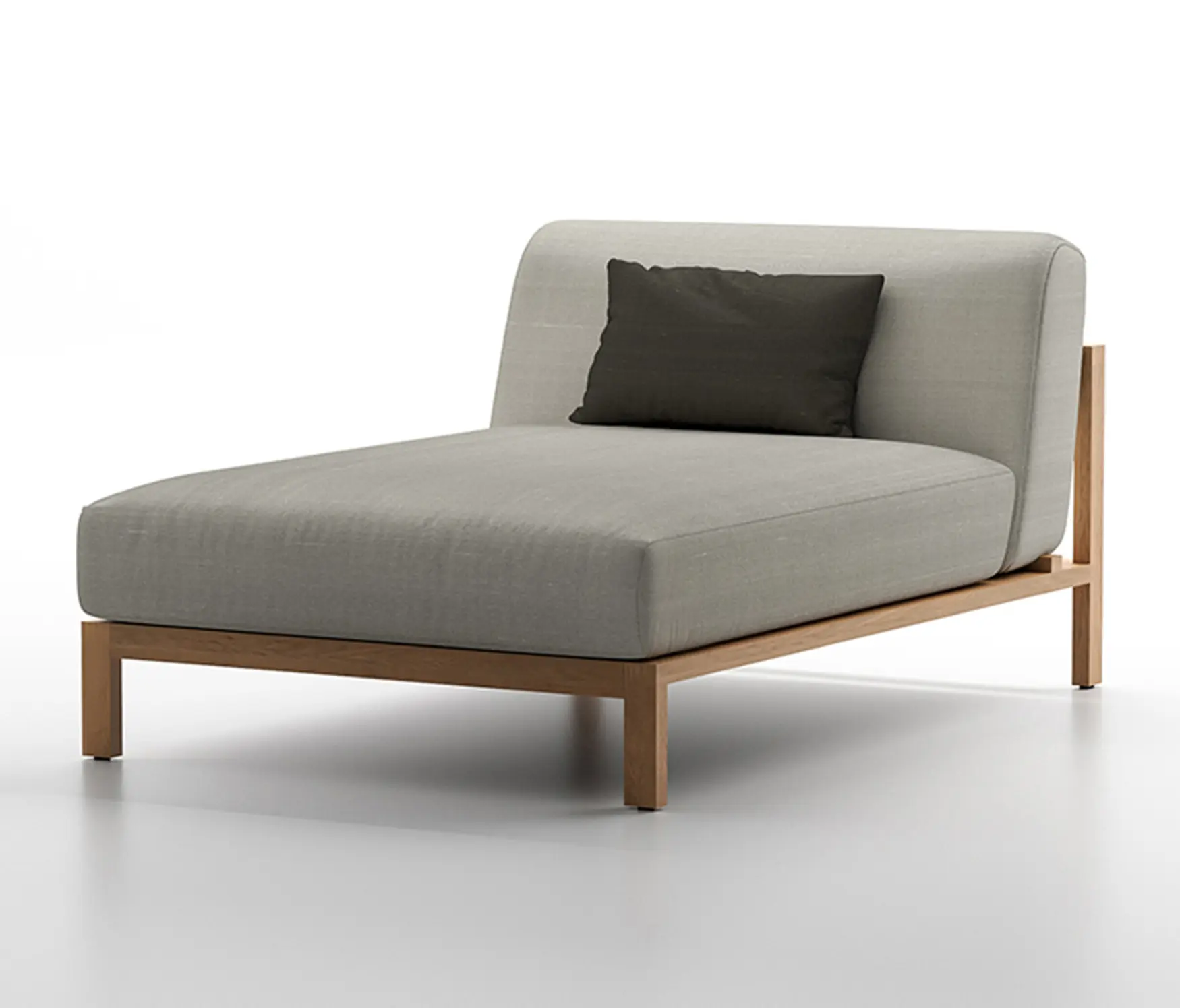 Design Pergola - Malibu Modular Chaise Longue Armless