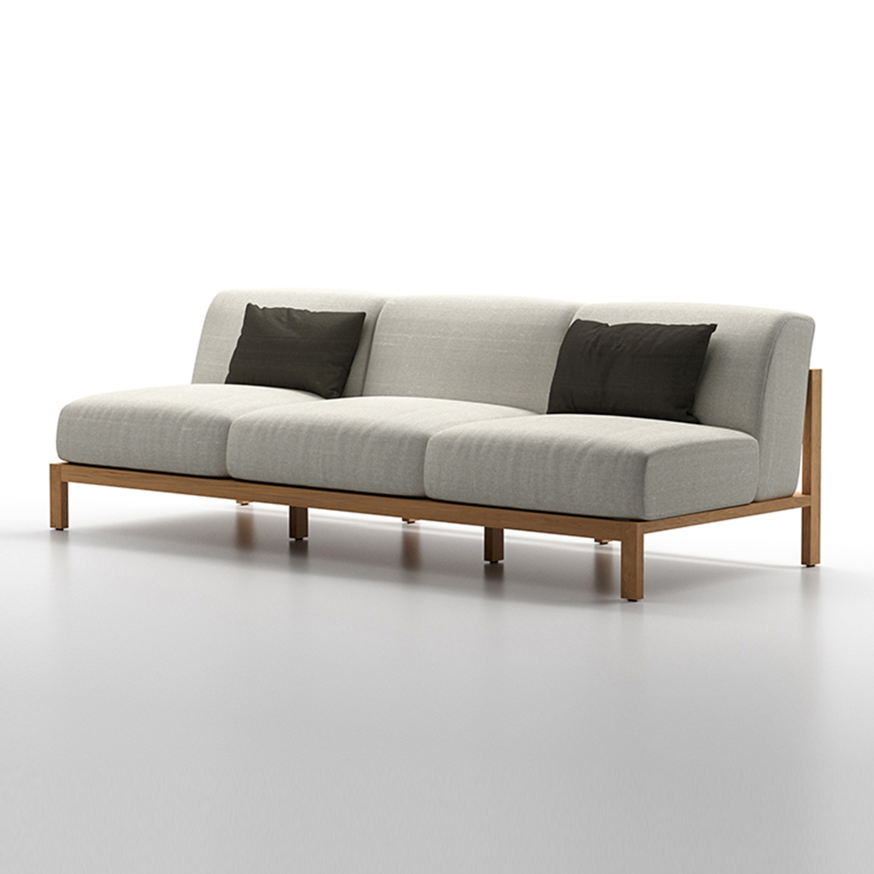 Mostra il prodotto Malibu Modular Sofa Double Armless del produttore Design Pergola