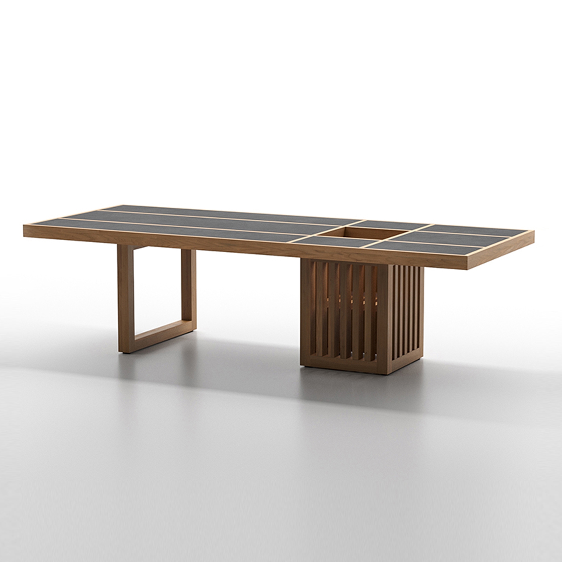 Mostra il prodotto Malibu Rectangular Coffee Table 140x60xH40cm del produttore Design Pergola