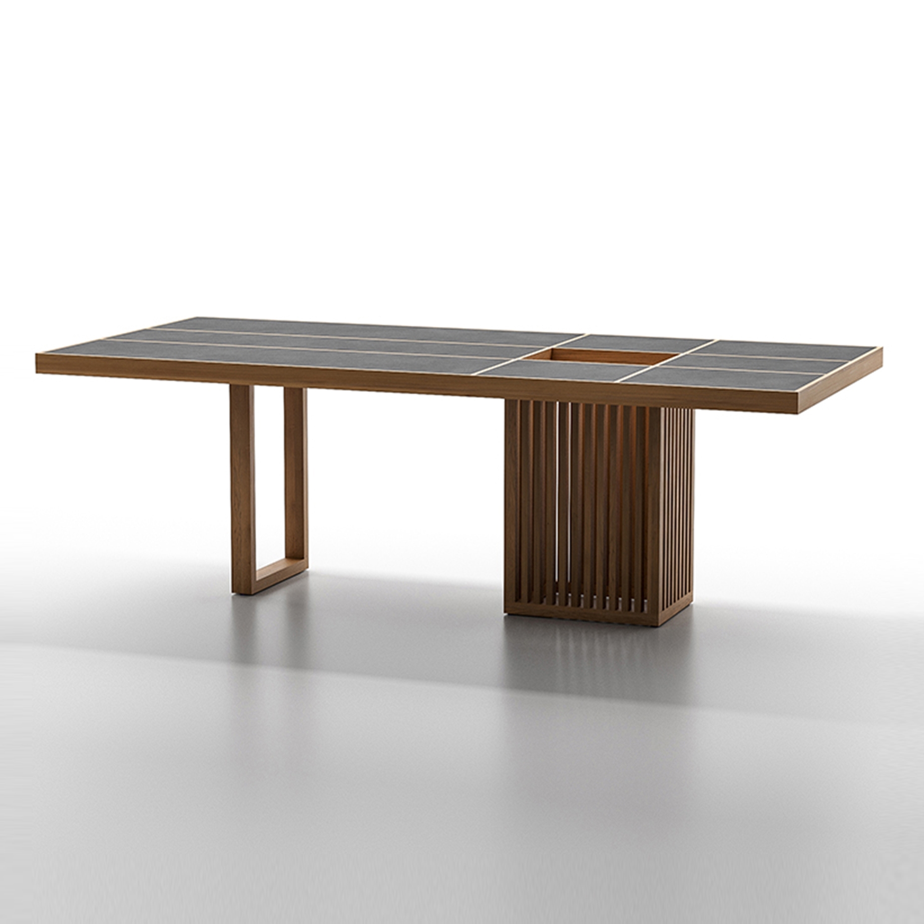 Vertoon produk Malibu Rectangular Dining Table 240x110cm van vervaardiger Design Pergola