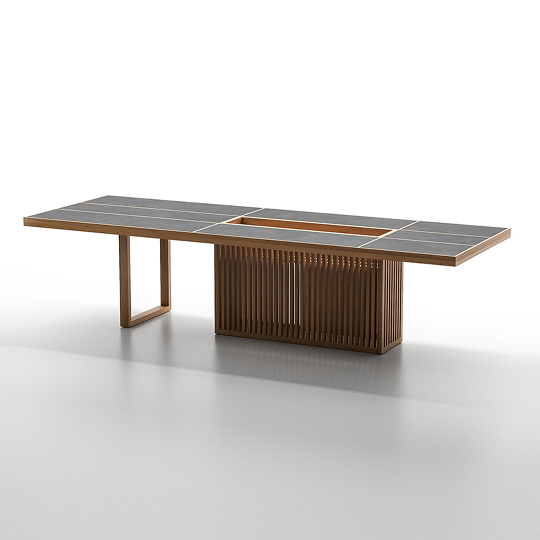 Display product Malibu Rectangular Dining Table 320x110cm from manufacturer Design Pergola