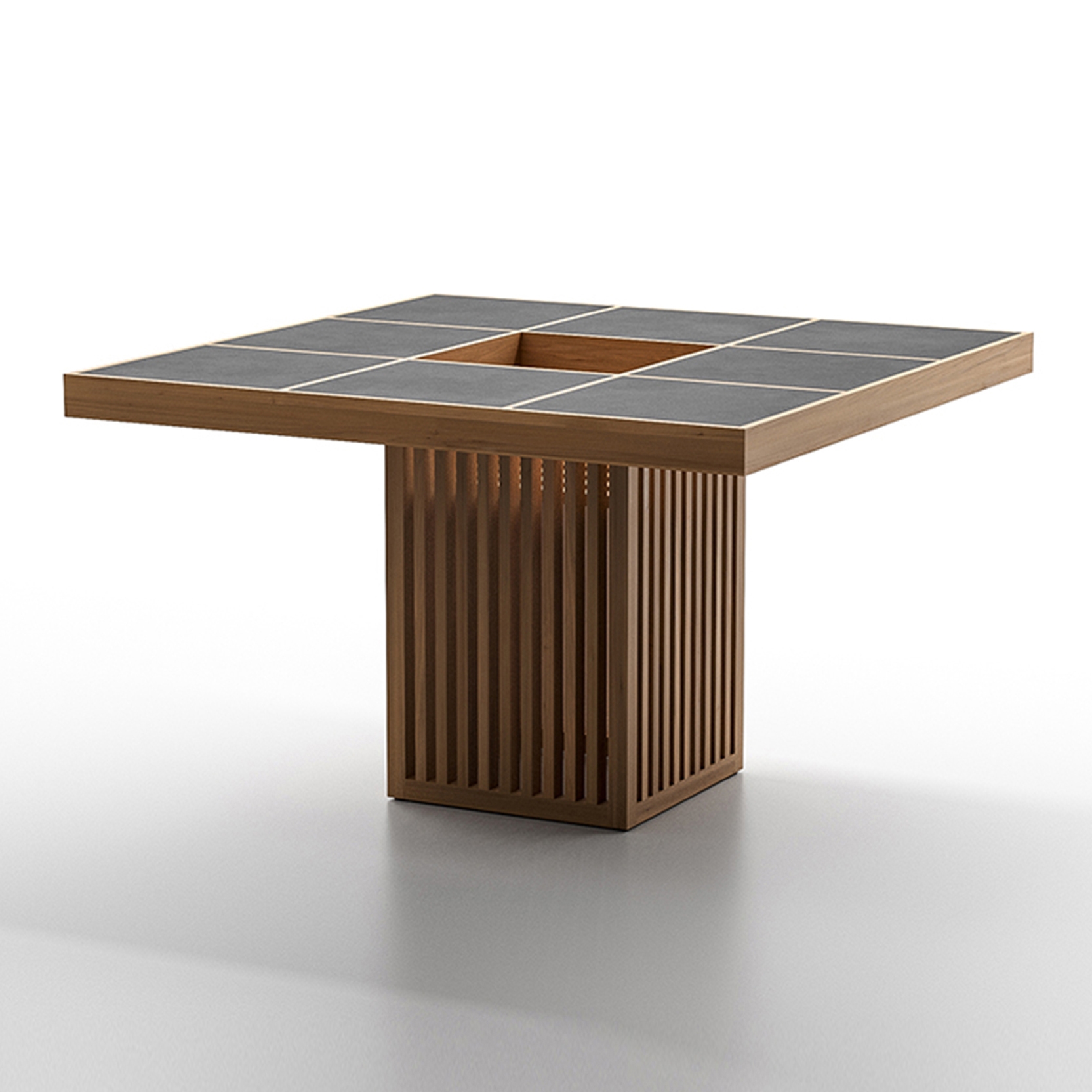 Afficher le produit Malibu Square Dining Table 120x120cm du fabricant Design Pergola