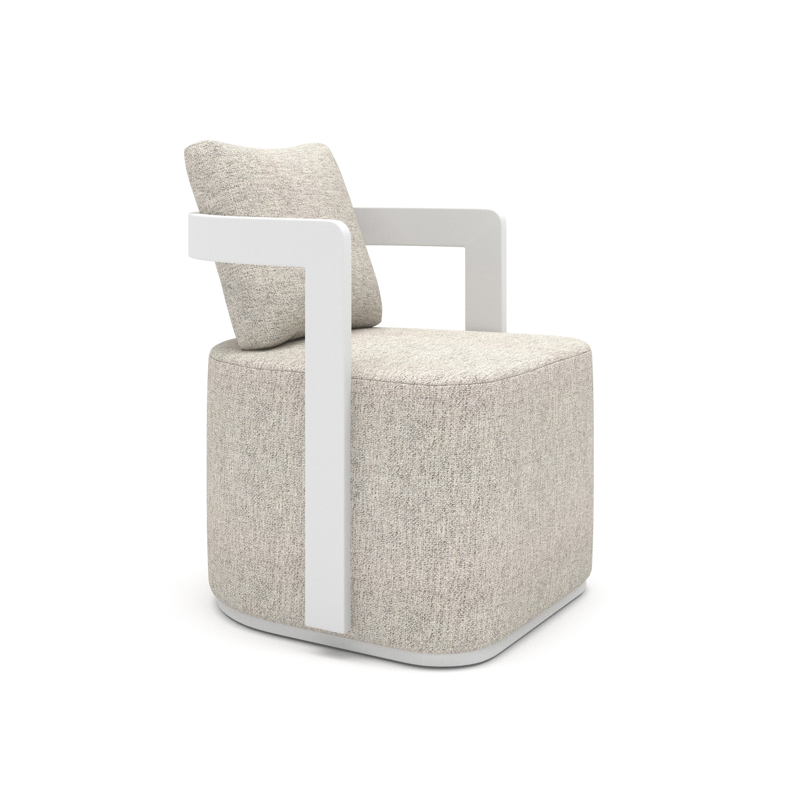 Mars ALU Dining Armchair