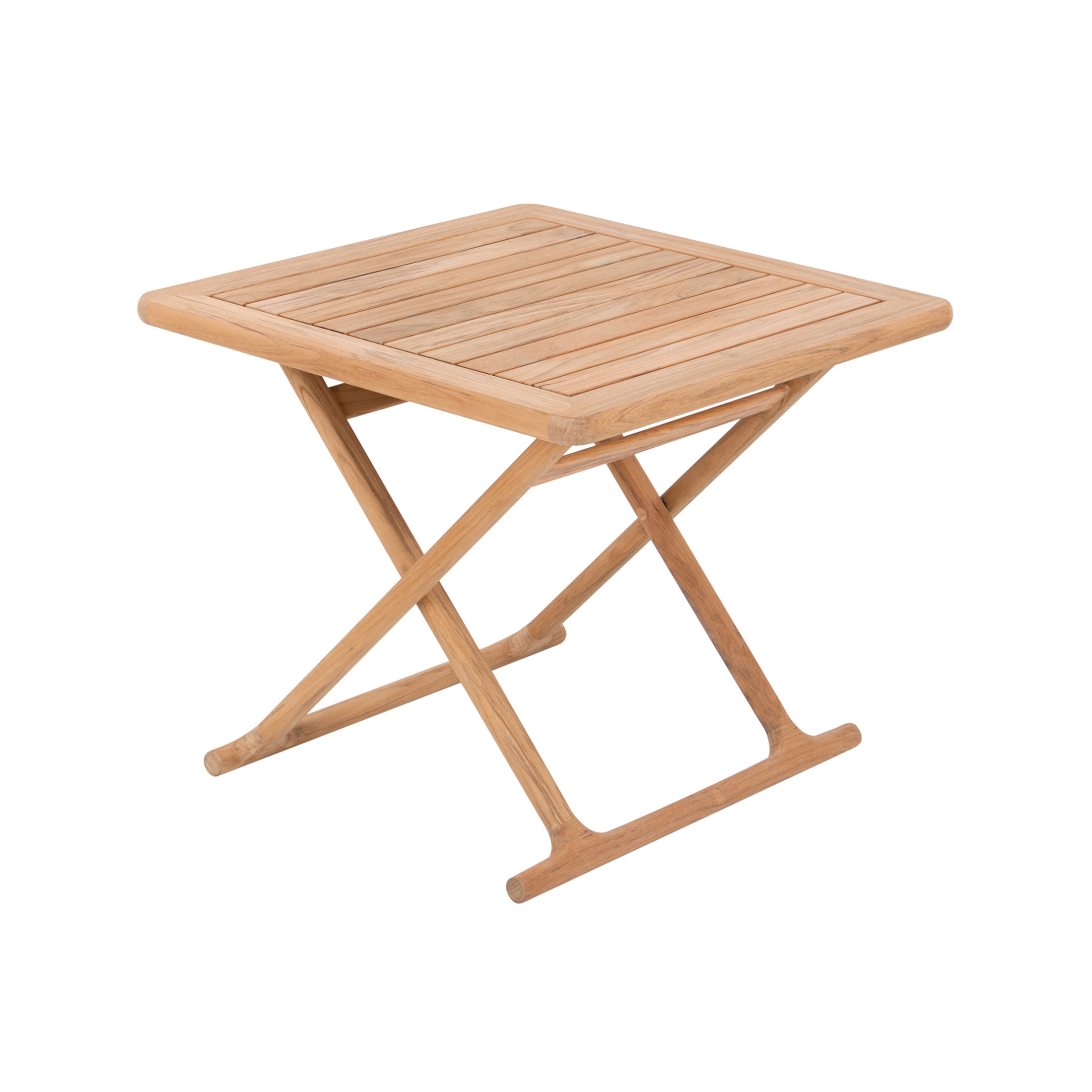 Mostra il prodotto Milano Folding Yacht Side Table - Natural Teak del produttore Design Pergola