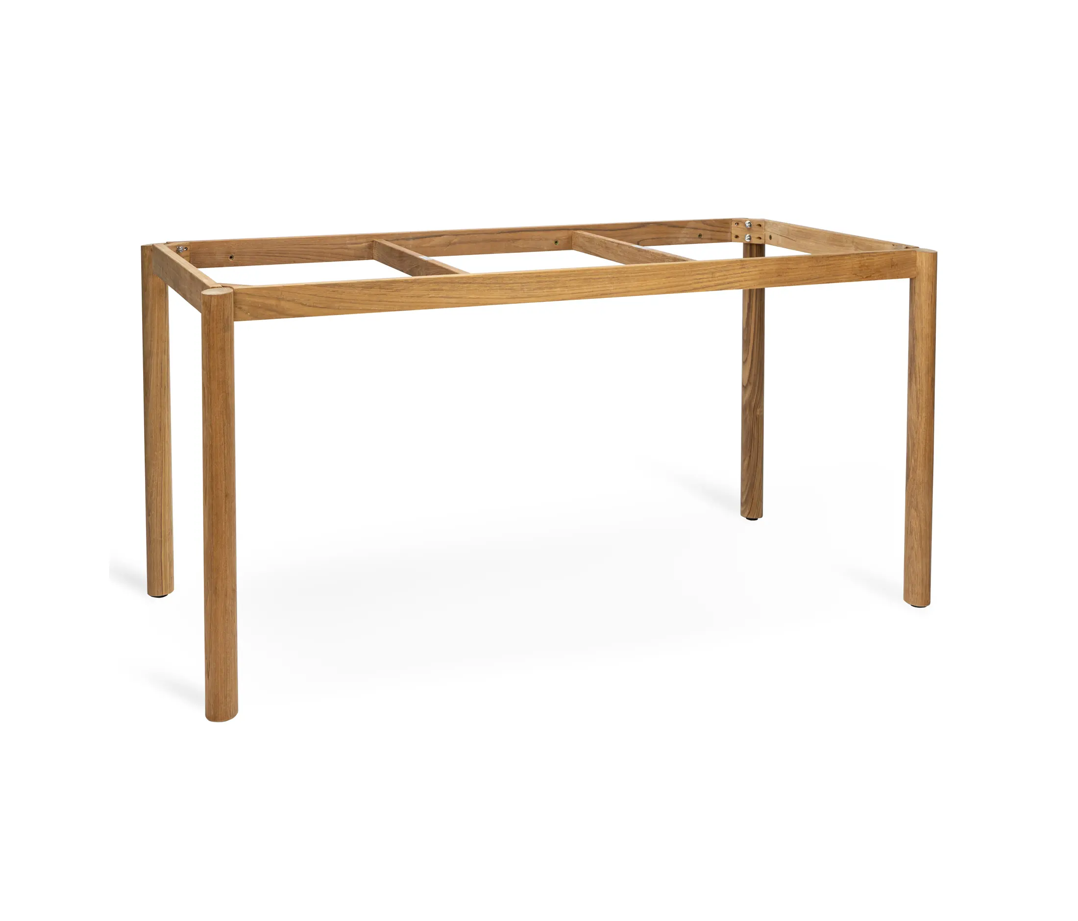 Design Pergola - Milano Teak Base for Dining Table 160x80cm - Natural Teak