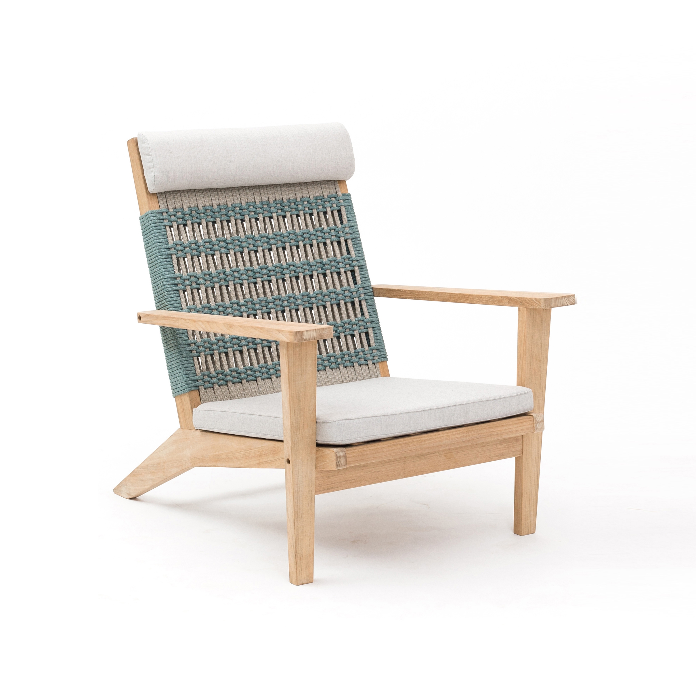 Afficher le produit Nett Deck Chair - Natural Teak du fabricant Design Pergola
