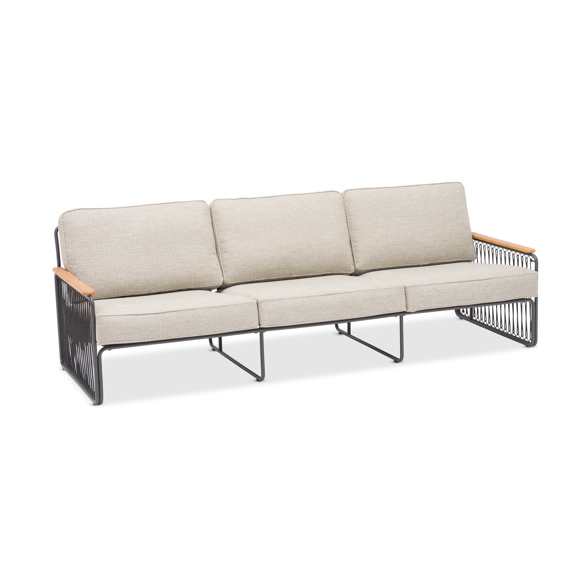 Mostra il prodotto Nina 3-Seater Sofa, Low Back del produttore Design Pergola